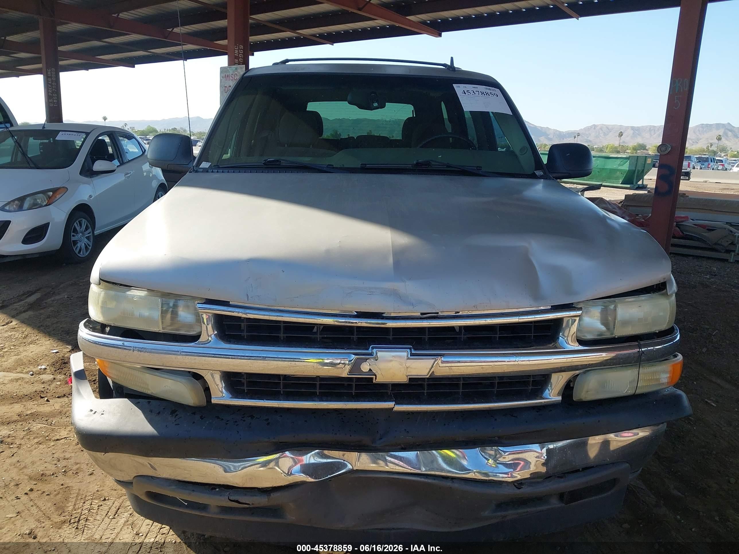 2006 Chevrolet Tahoe Ls Gray vin: 1GNEC13ZX6R163473