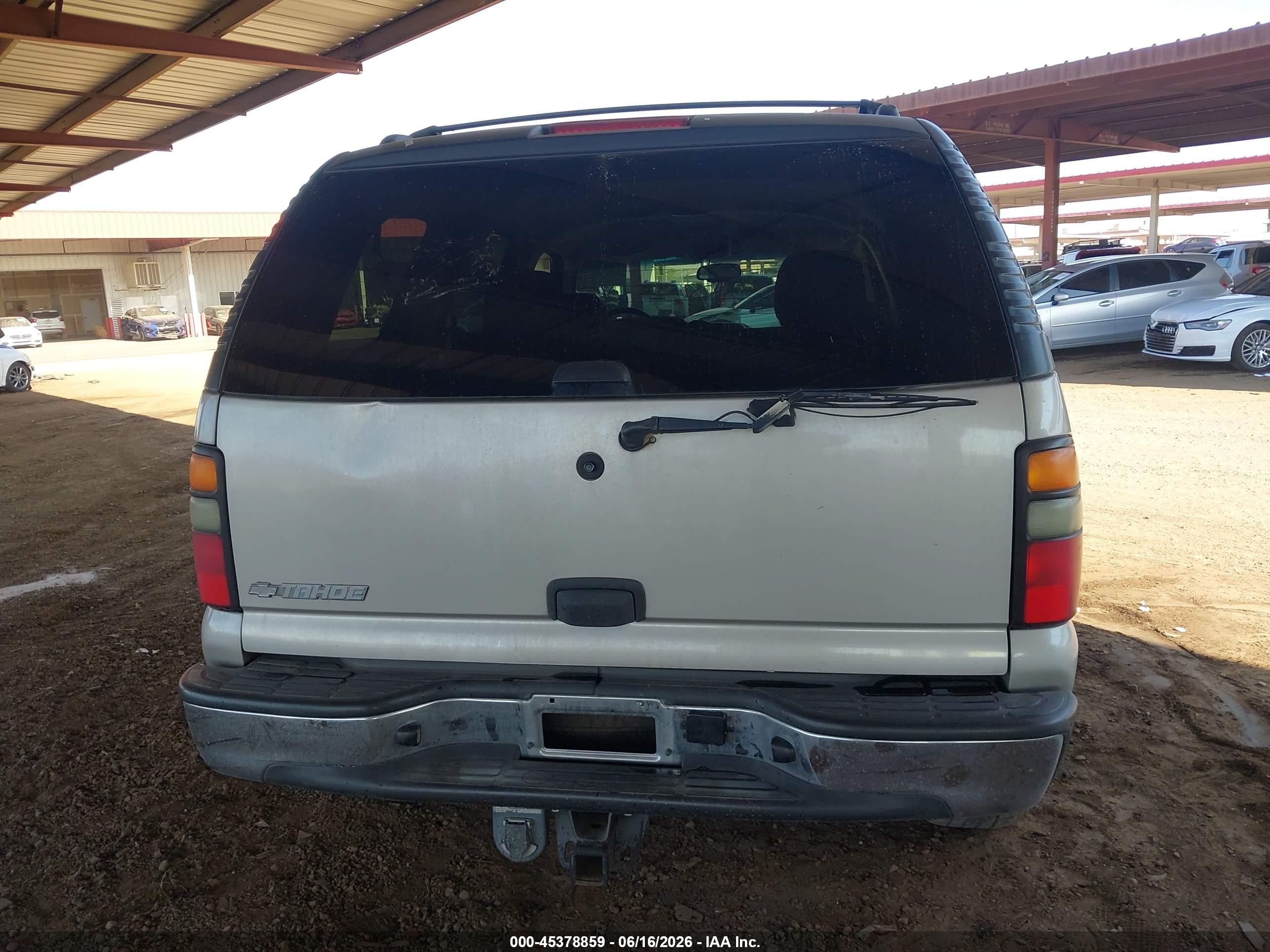 2006 Chevrolet Tahoe Ls Gray vin: 1GNEC13ZX6R163473