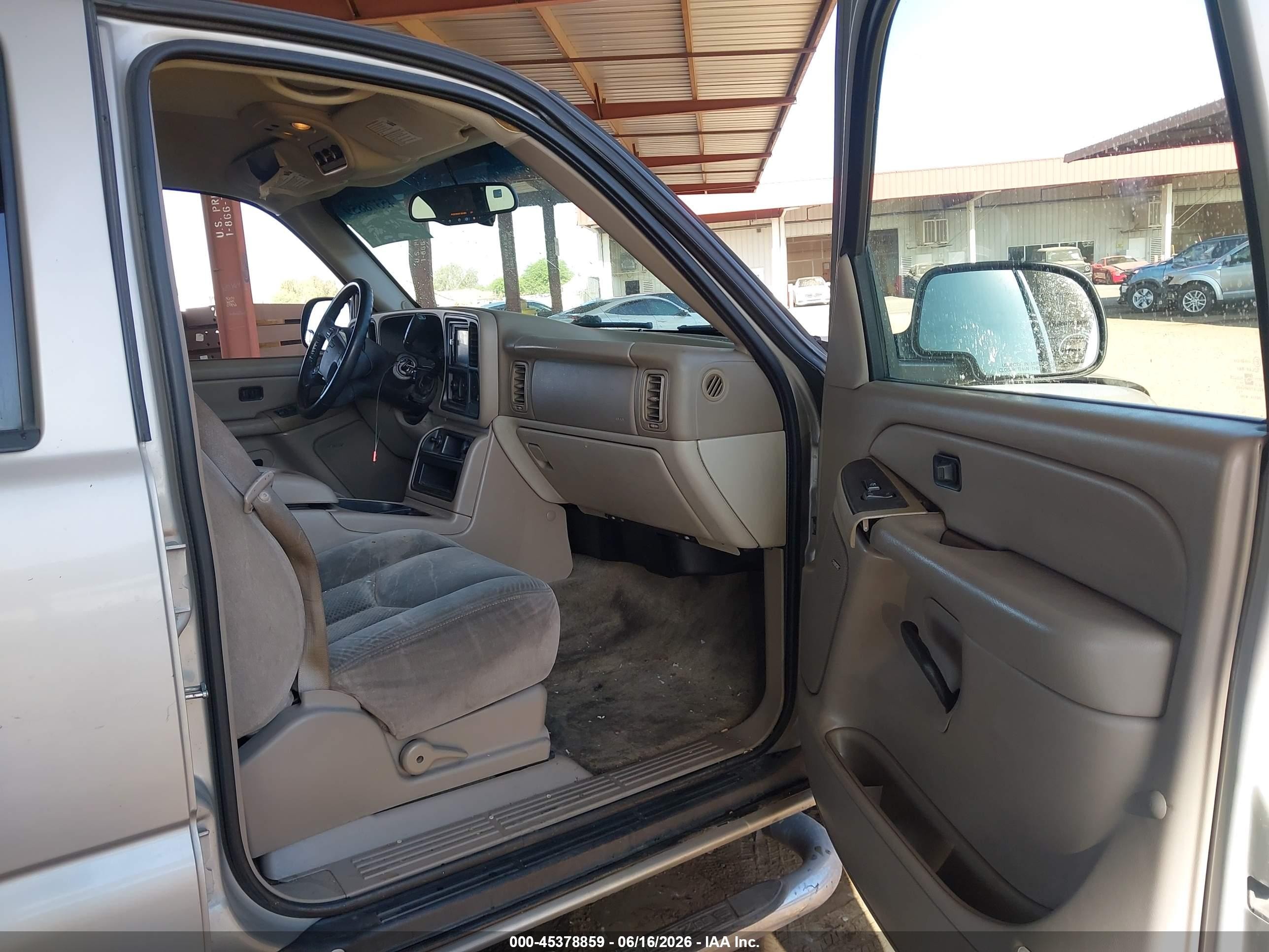 2006 Chevrolet Tahoe Ls Gray vin: 1GNEC13ZX6R163473