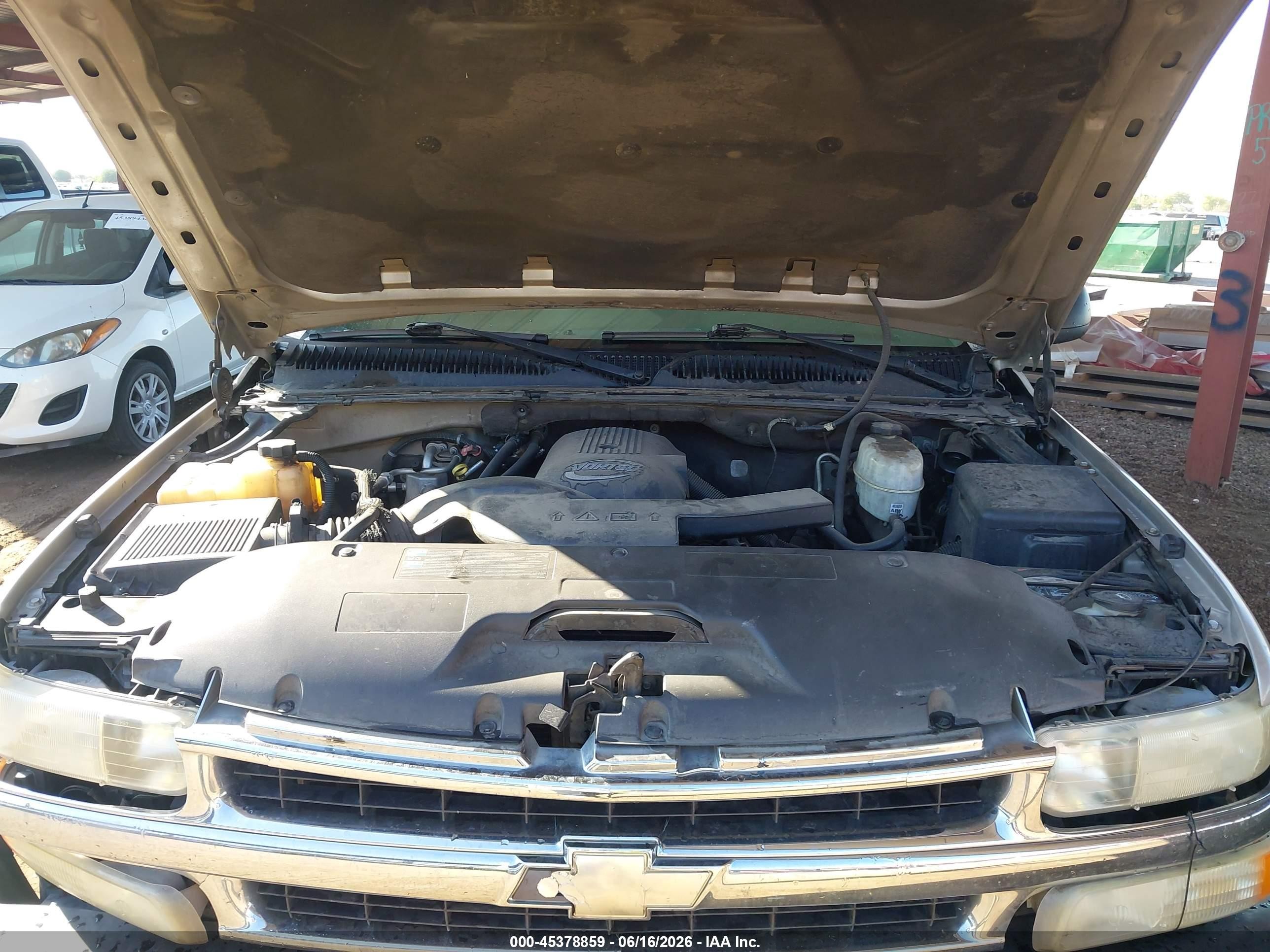 2006 Chevrolet Tahoe Ls Gray vin: 1GNEC13ZX6R163473