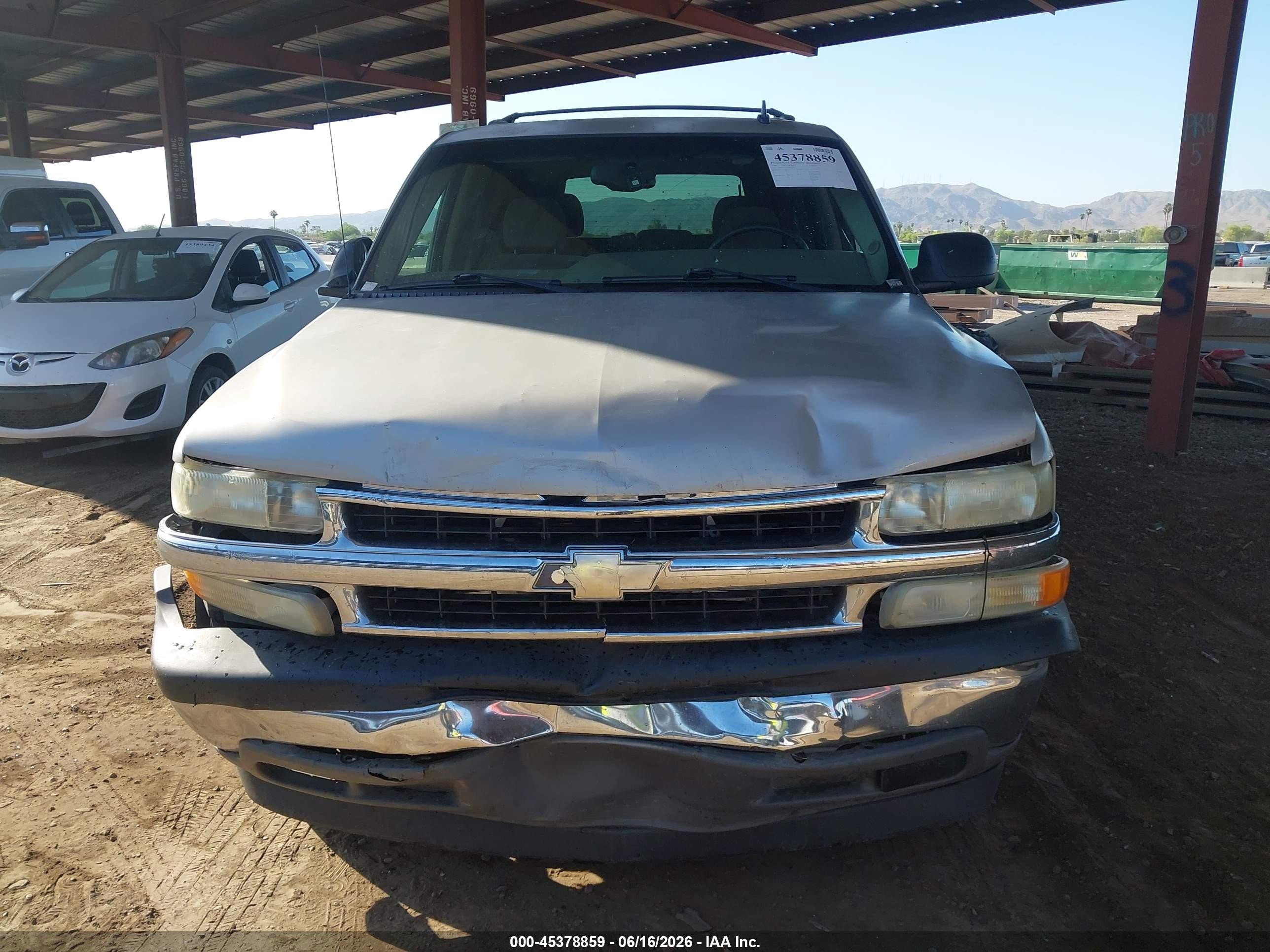 2006 Chevrolet Tahoe Ls Gray vin: 1GNEC13ZX6R163473