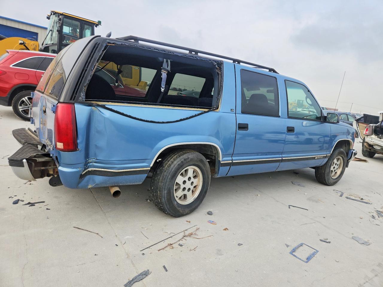 1995 Chevrolet Suburban C1500 Blue vin: 1GNEC16K4SJ318879
