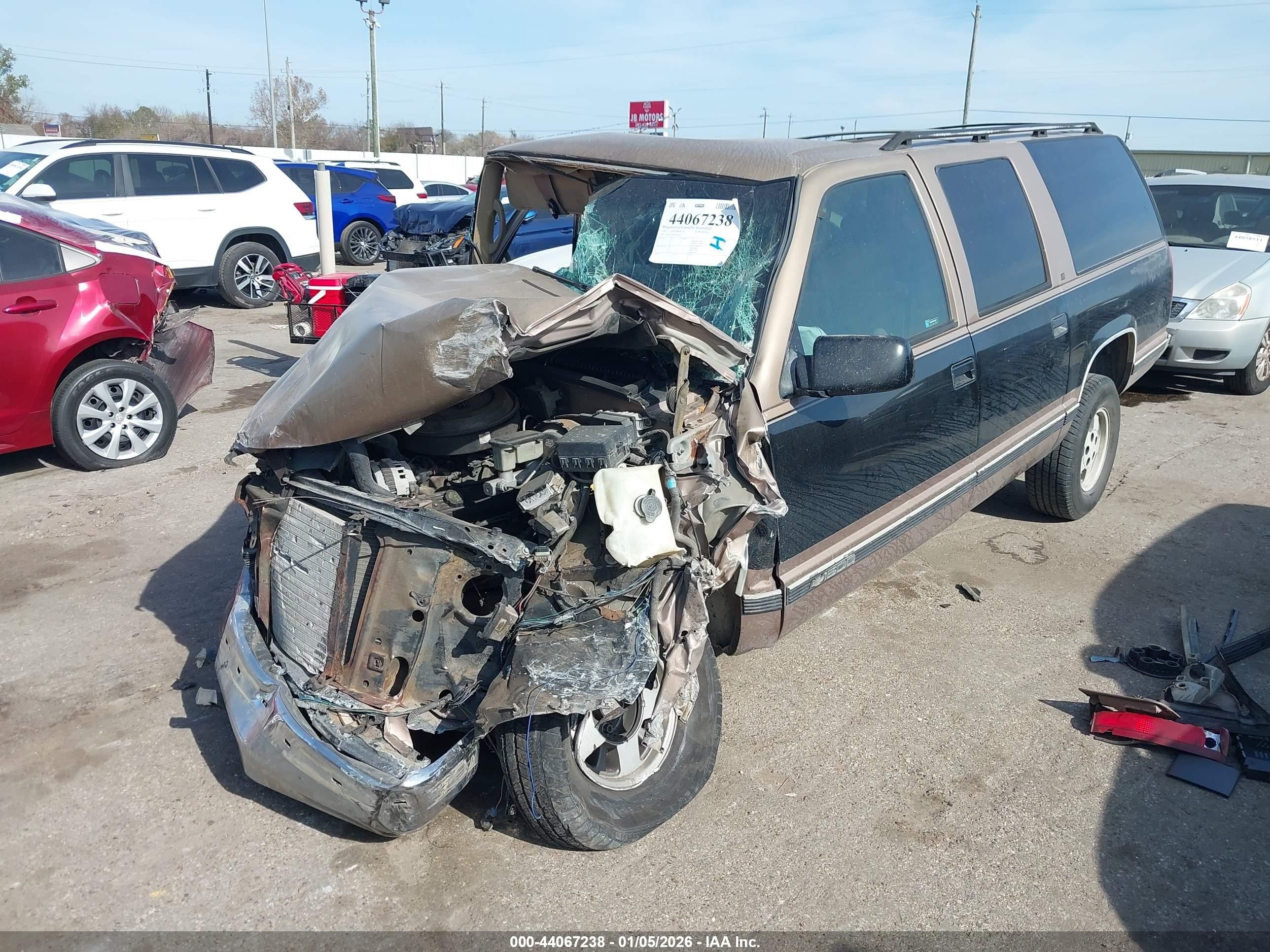 1995 Chevrolet Suburban C1500 Черный vin: 1GNEC16K4SJ347427