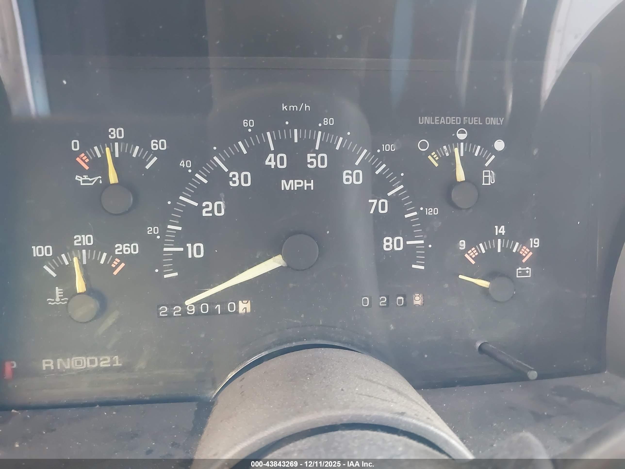 1993 Chevrolet Suburban C1500 Blue vin: 1GNEC16K8PJ330024