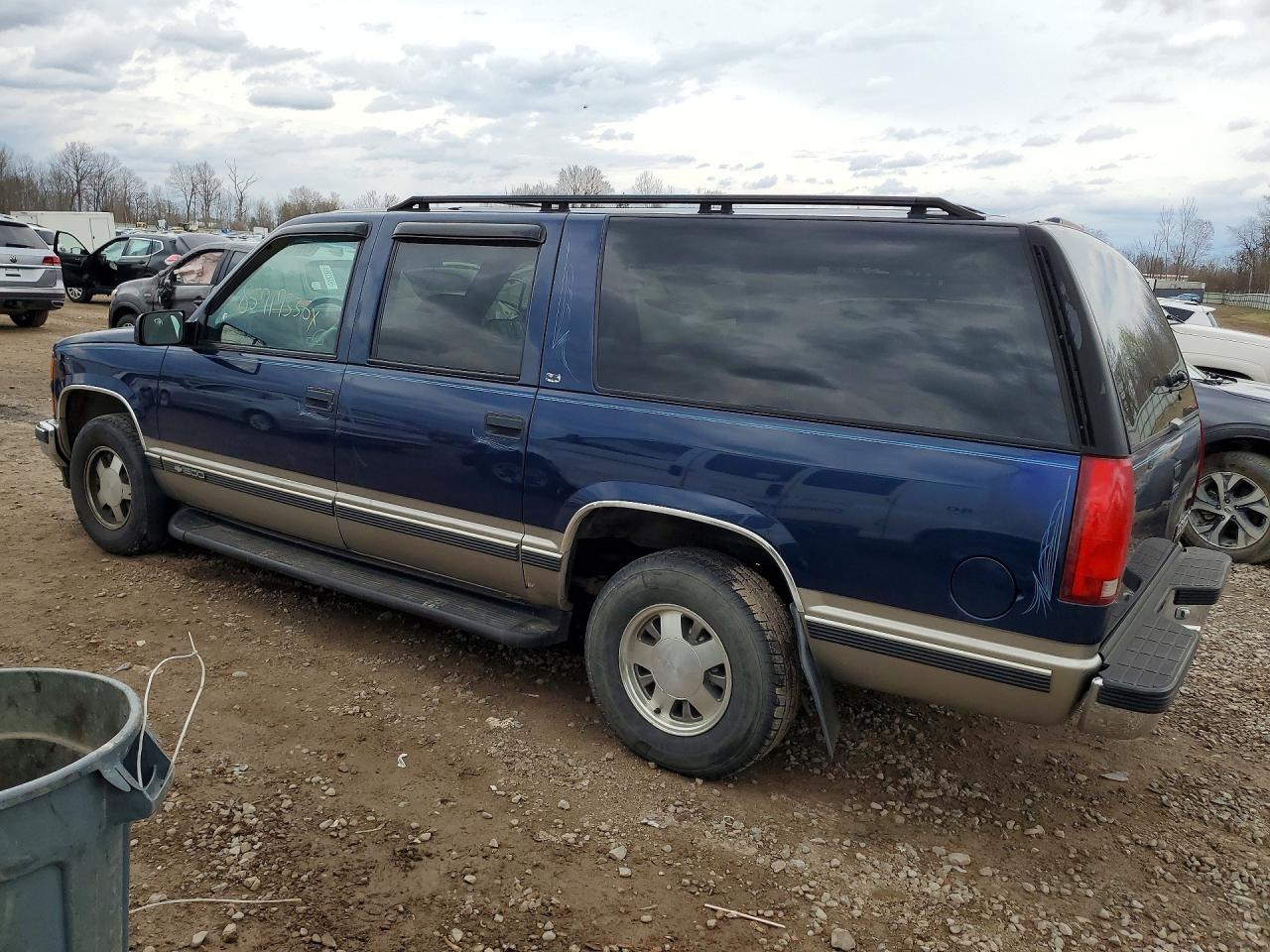 1998 Chevrolet Suburban C1500 Blue vin: 1GNEC16R5WJ361307