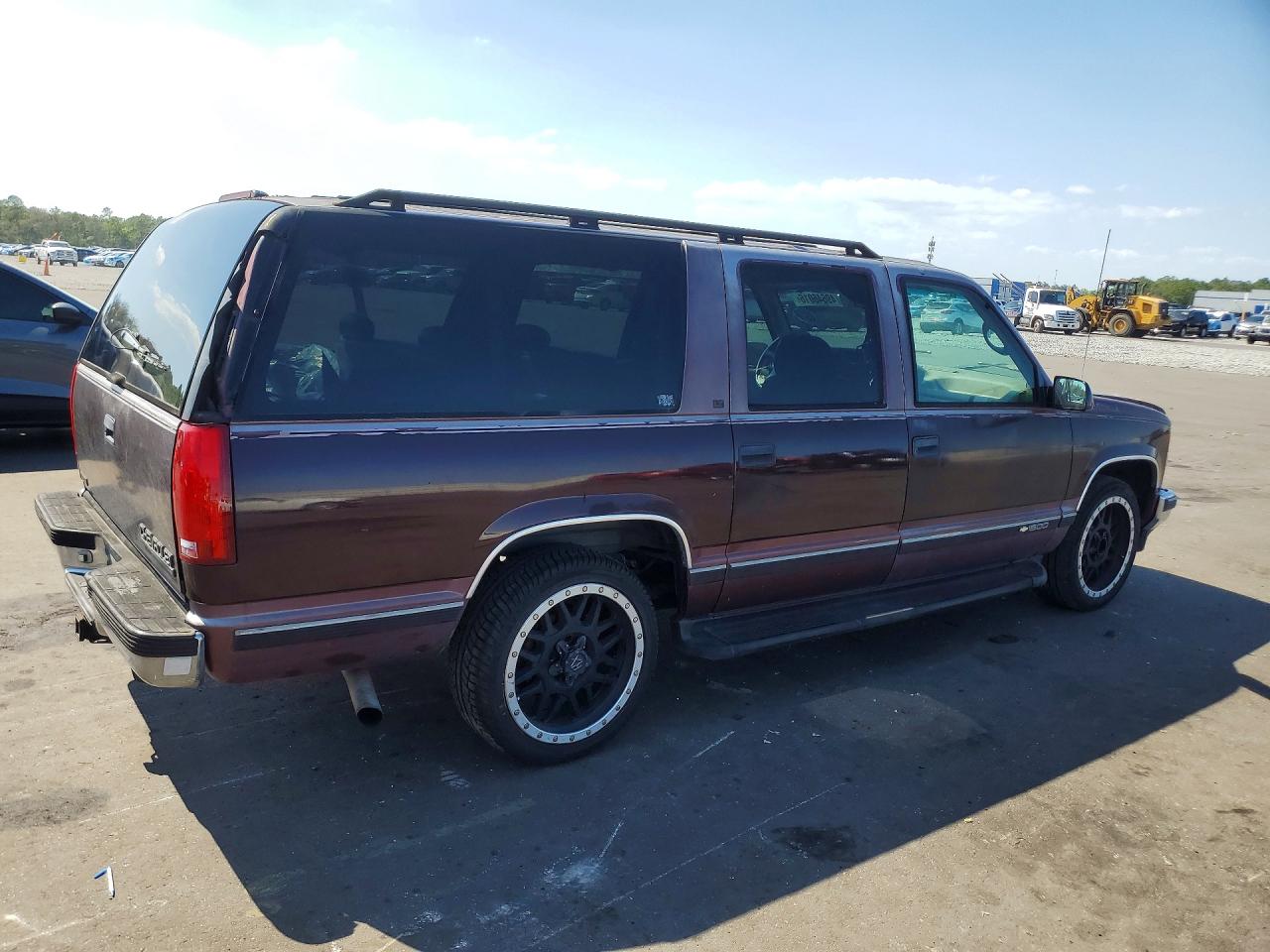 1996 Chevrolet Suburban C1500 Purple vin: 1GNEC16R7TJ348781