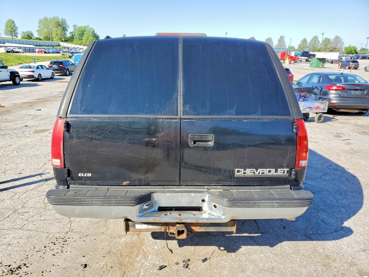 1999 Chevrolet Suburban C1500 Black vin: 1GNEC16R9XJ576111