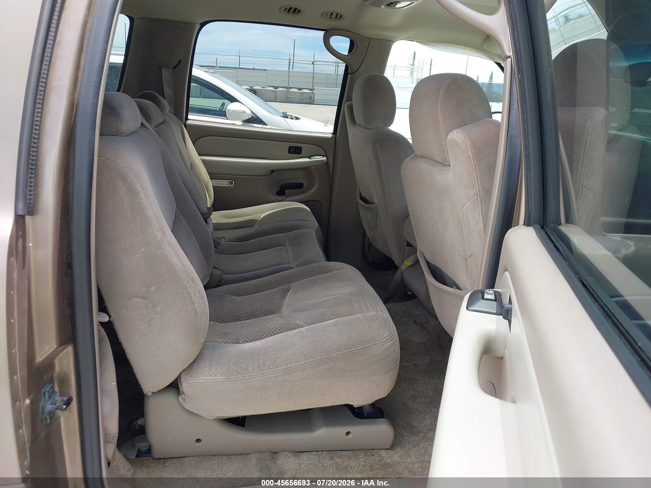2003 Chevrolet Suburban 1500 Ls Tan vin: 1GNEC16T23J340616