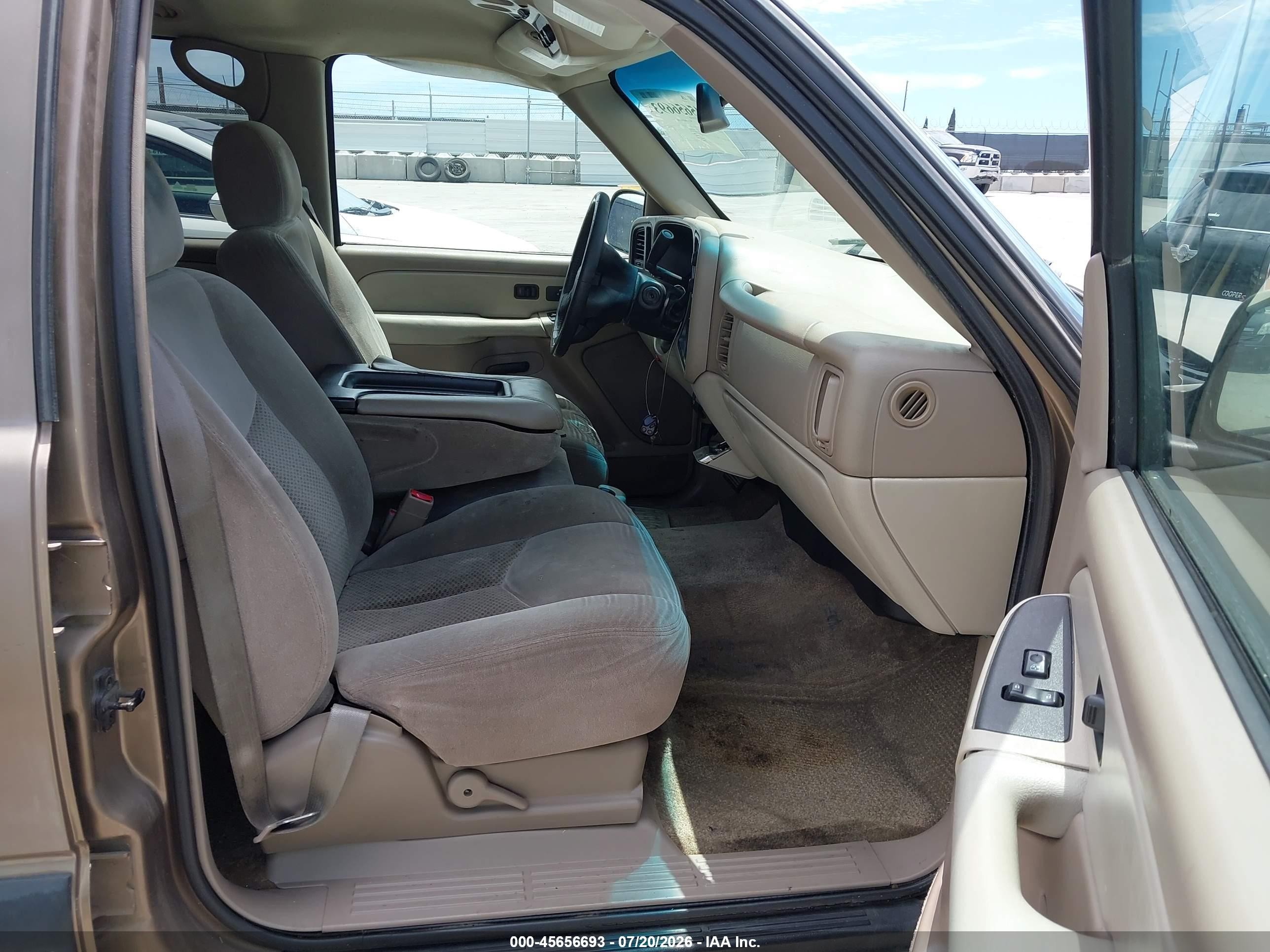 2003 Chevrolet Suburban 1500 Ls Tan vin: 1GNEC16T23J340616