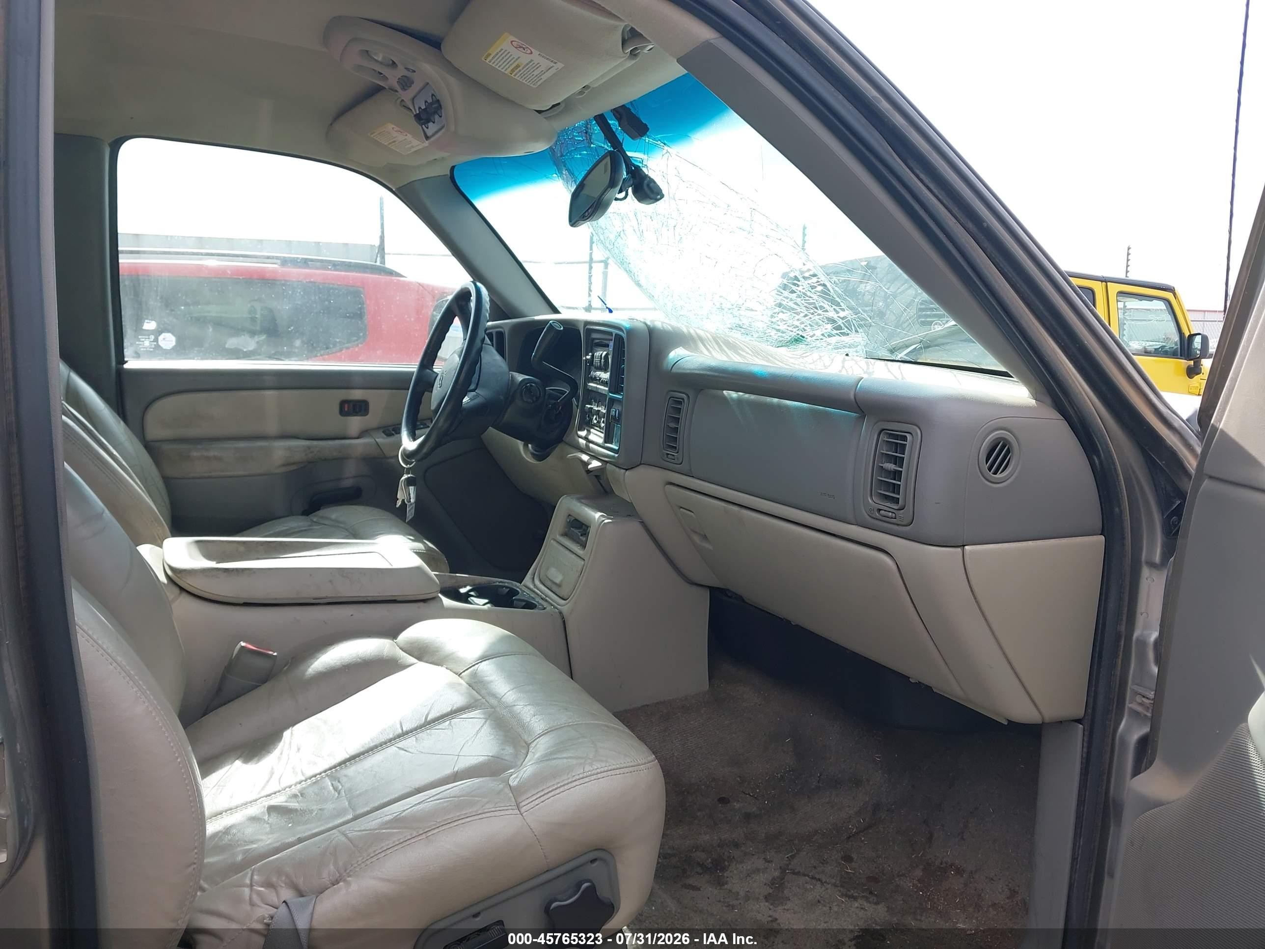 2001 Chevrolet Suburban 1500 Ls Beige vin: 1GNEC16T61J221142