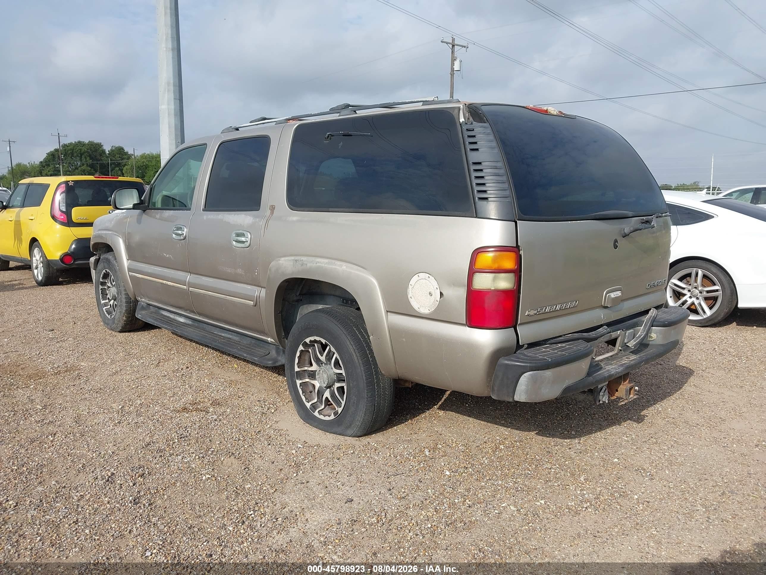 2001 Chevrolet Suburban 1500 Lt Gold vin: 1GNEC16T61J271801
