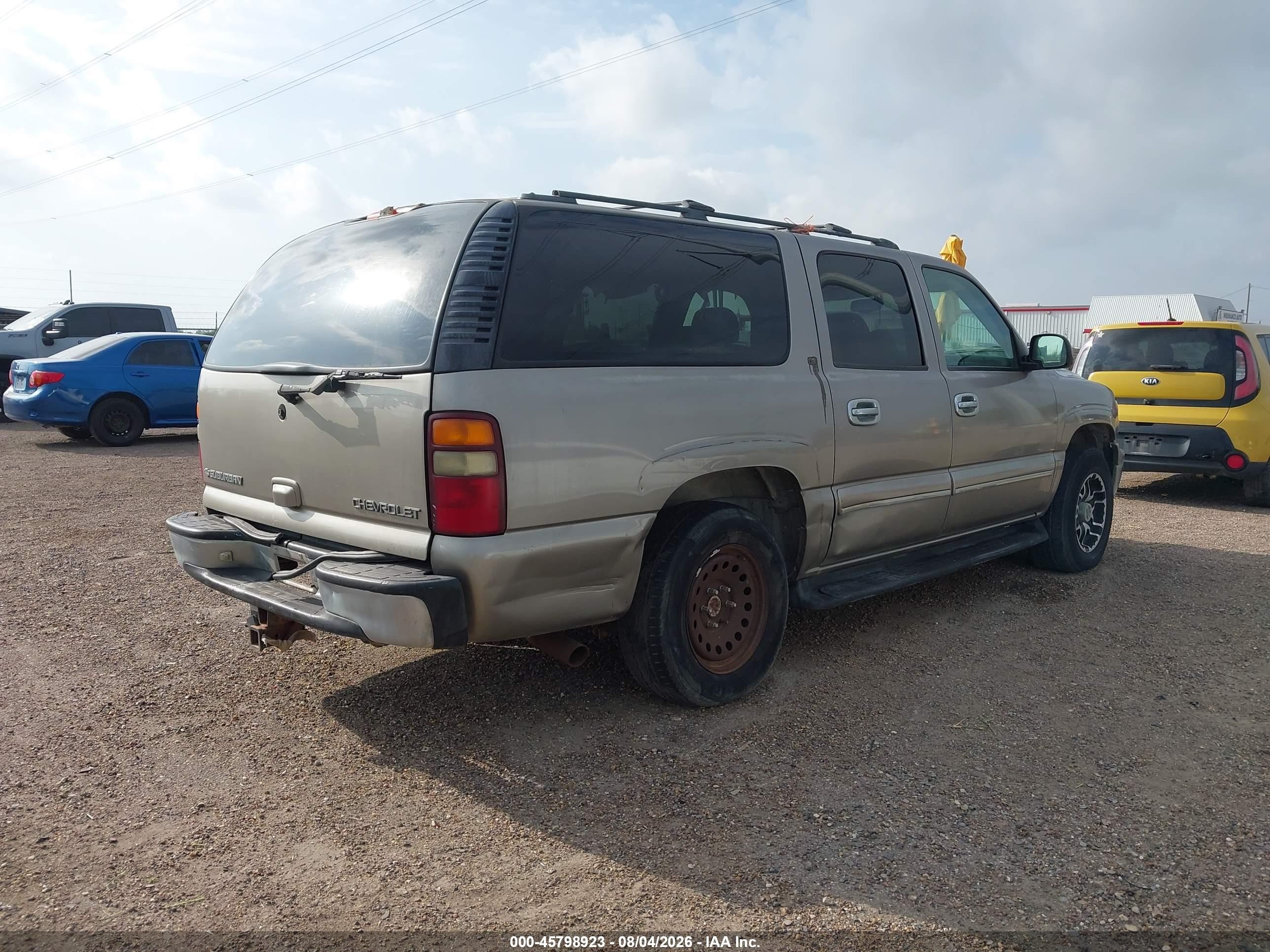 2001 Chevrolet Suburban 1500 Lt Gold vin: 1GNEC16T61J271801
