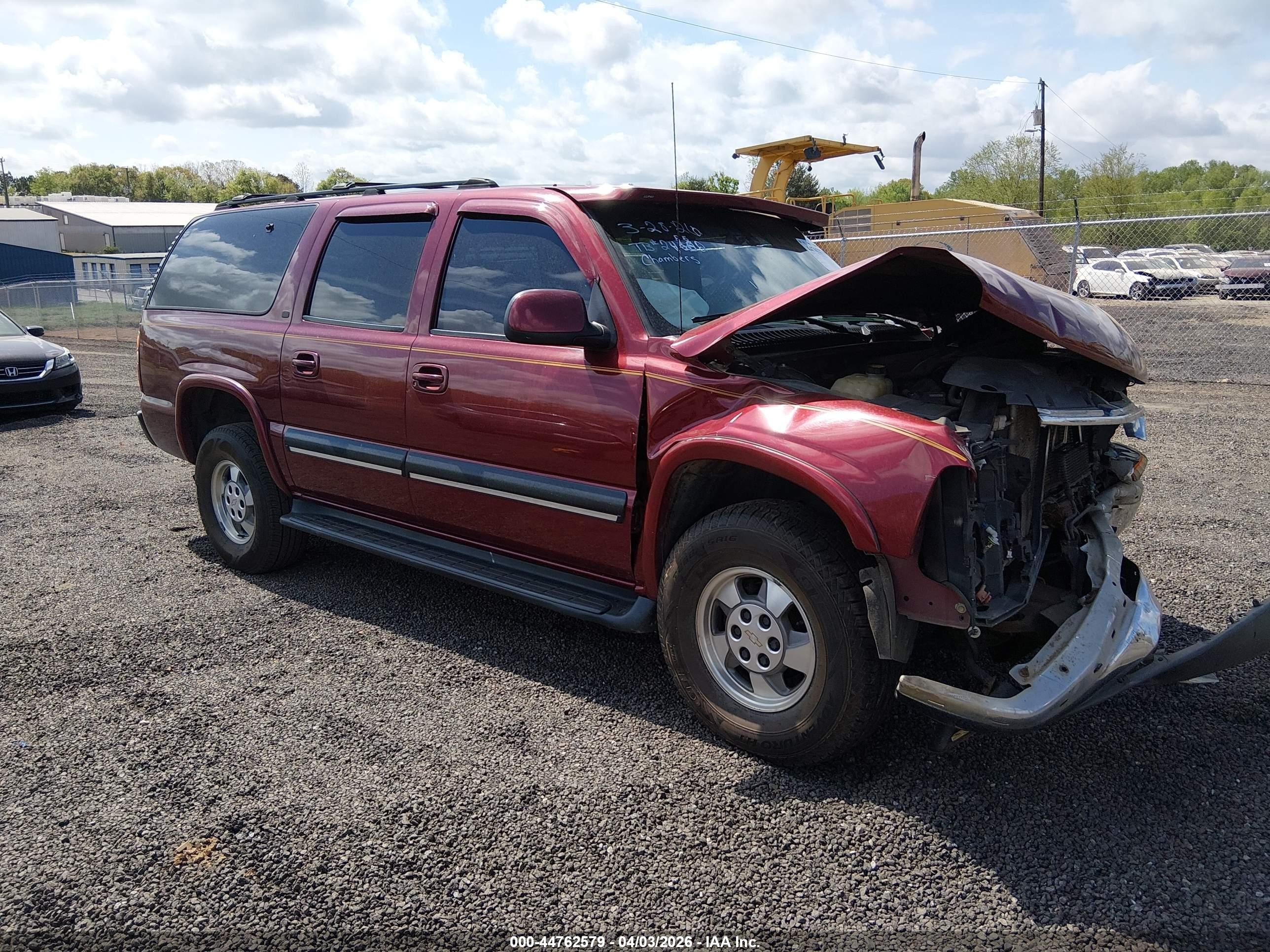 2001 Chevrolet Suburban 1500 Lt Burgundy vin: 1GNEC16T71J316499