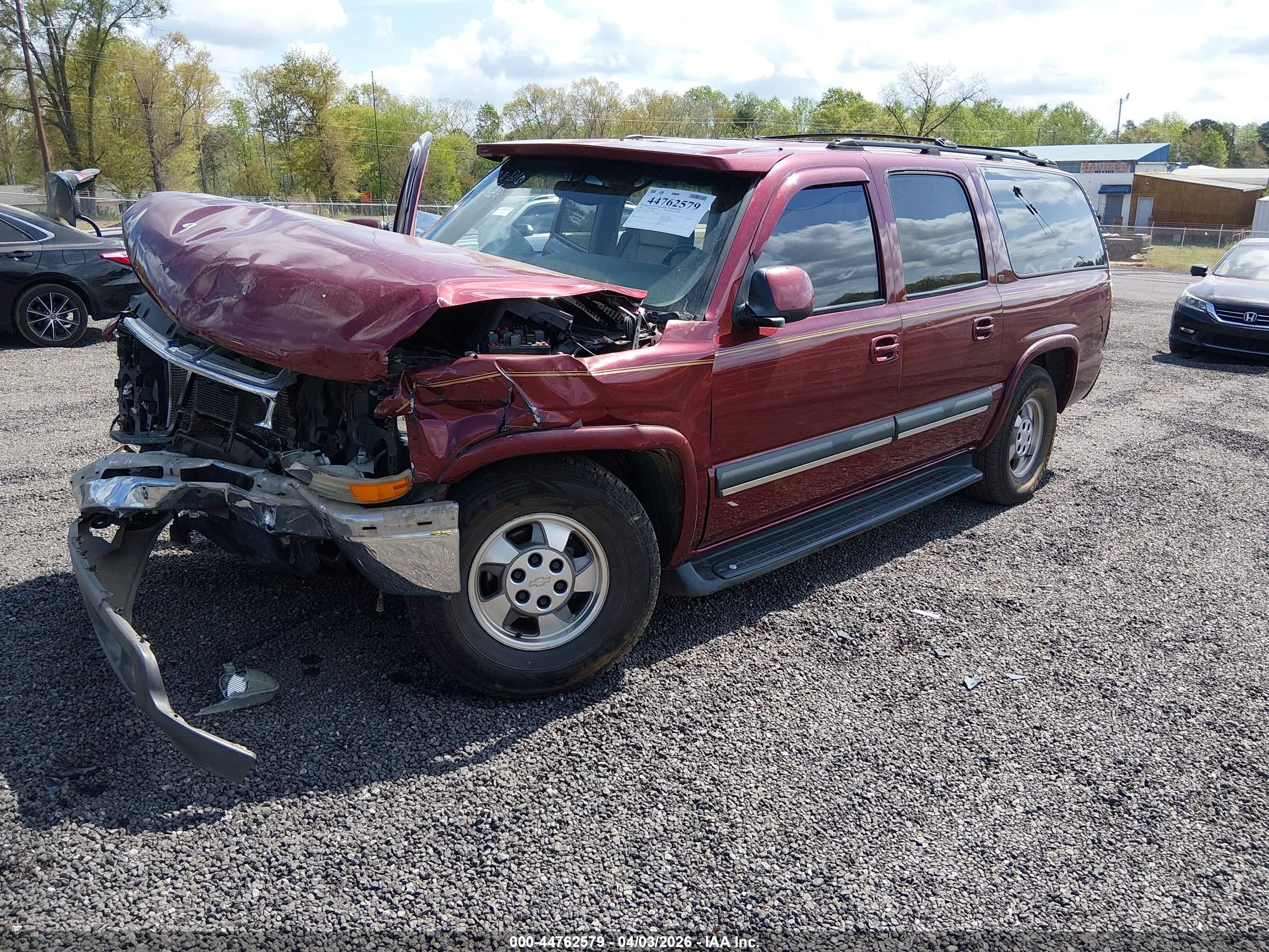 2001 Chevrolet Suburban 1500 Lt Burgundy vin: 1GNEC16T71J316499