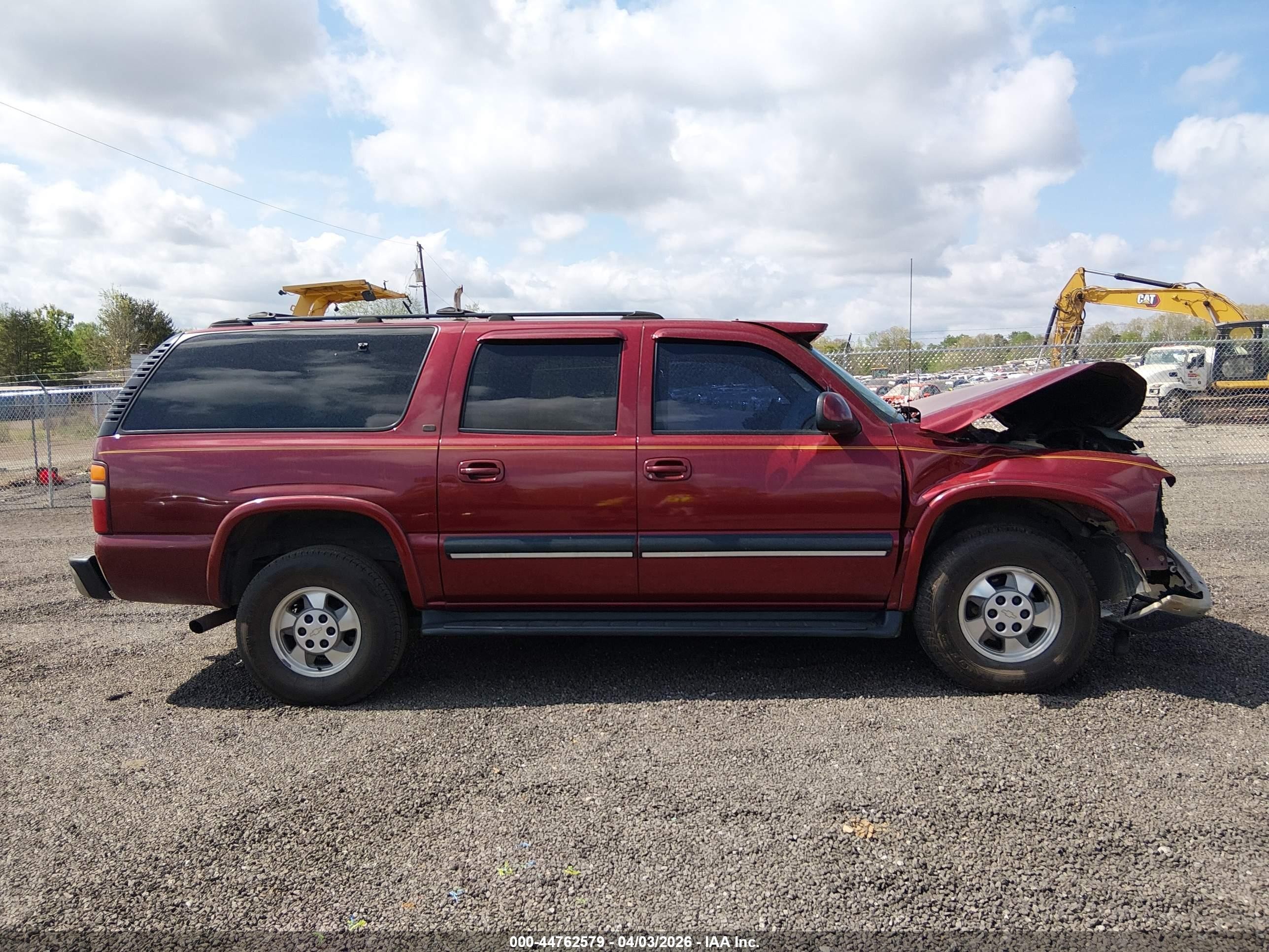 2001 Chevrolet Suburban 1500 Lt Burgundy vin: 1GNEC16T71J316499