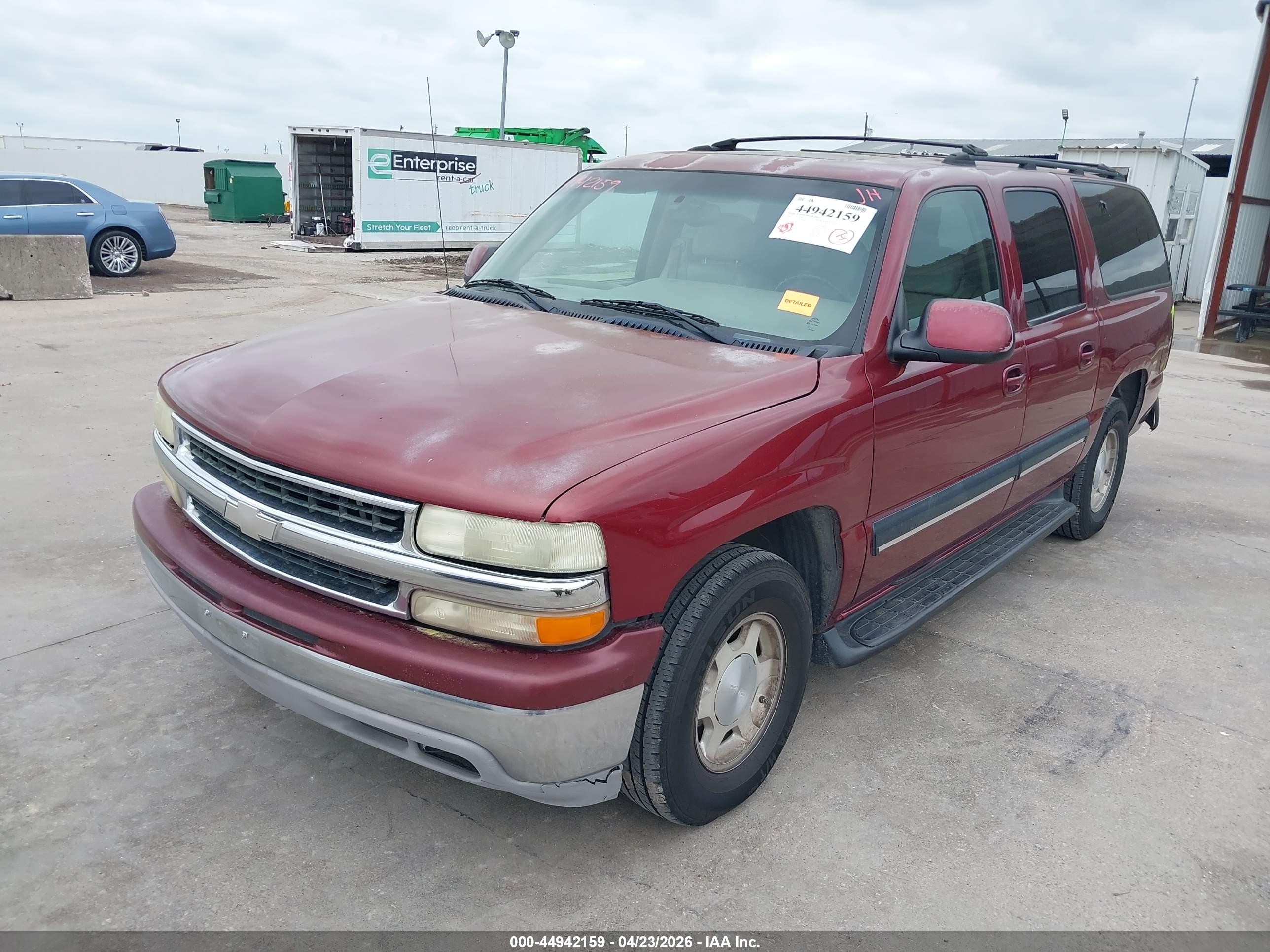 2001 Chevrolet Suburban 1500 Lt Бордовый vin: 1GNEC16T81J304765