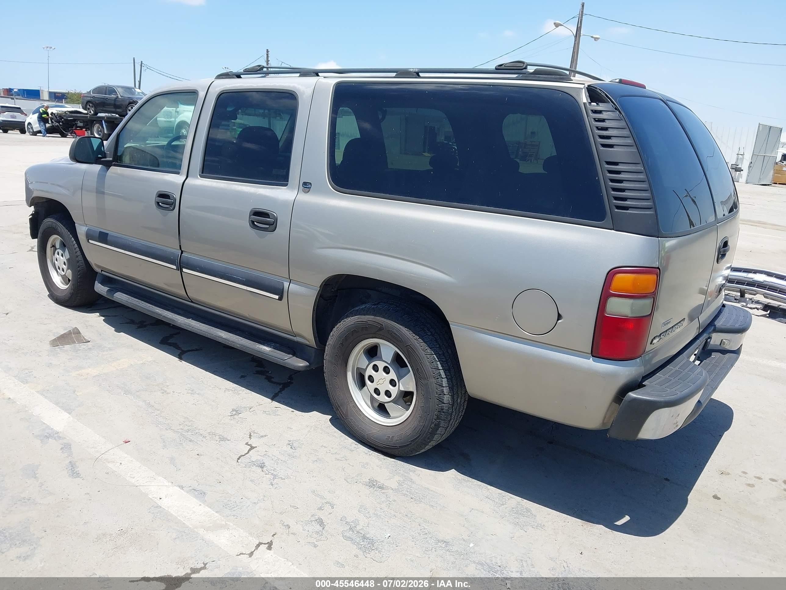 2002 Chevrolet Suburban 1500 Ls Brown vin: 1GNEC16Z02J105716