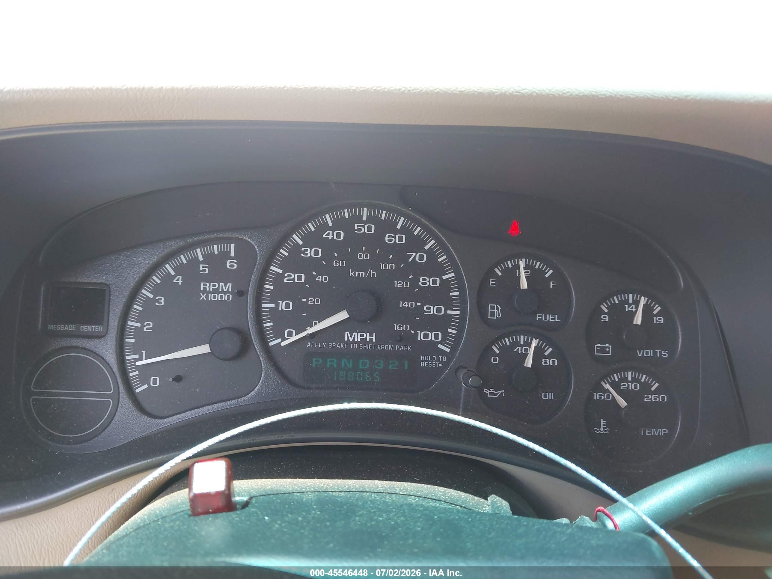 2002 Chevrolet Suburban 1500 Ls Brown vin: 1GNEC16Z02J105716