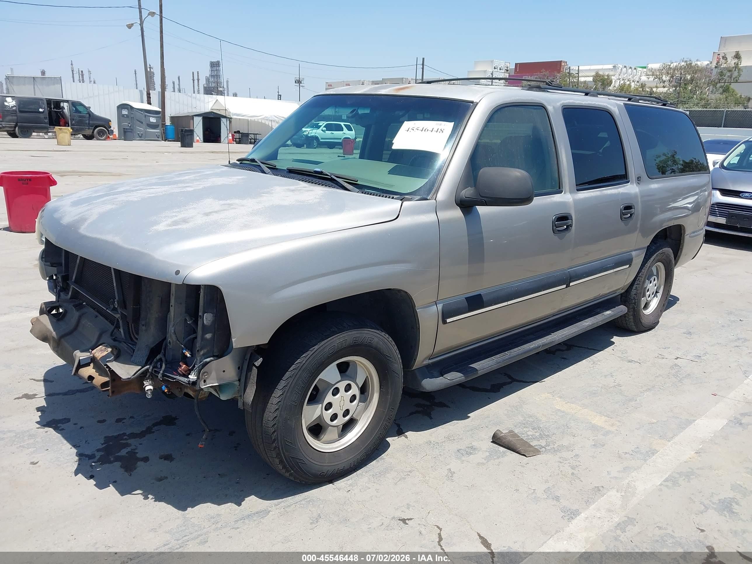 2002 Chevrolet Suburban 1500 Ls Brown vin: 1GNEC16Z02J105716
