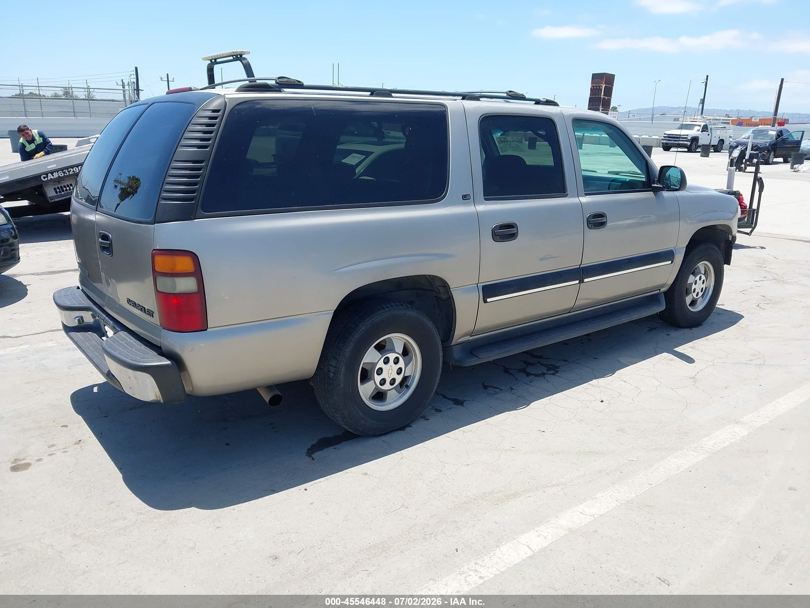 2002 Chevrolet Suburban 1500 Ls Brown vin: 1GNEC16Z02J105716