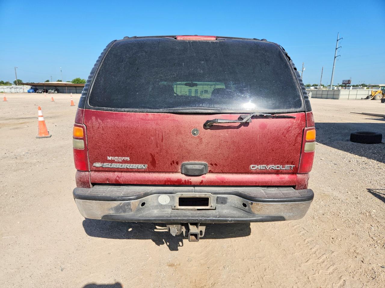 2002 Chevrolet Suburban C1500 Темно-бордовый vin: 1GNEC16Z12J332364
