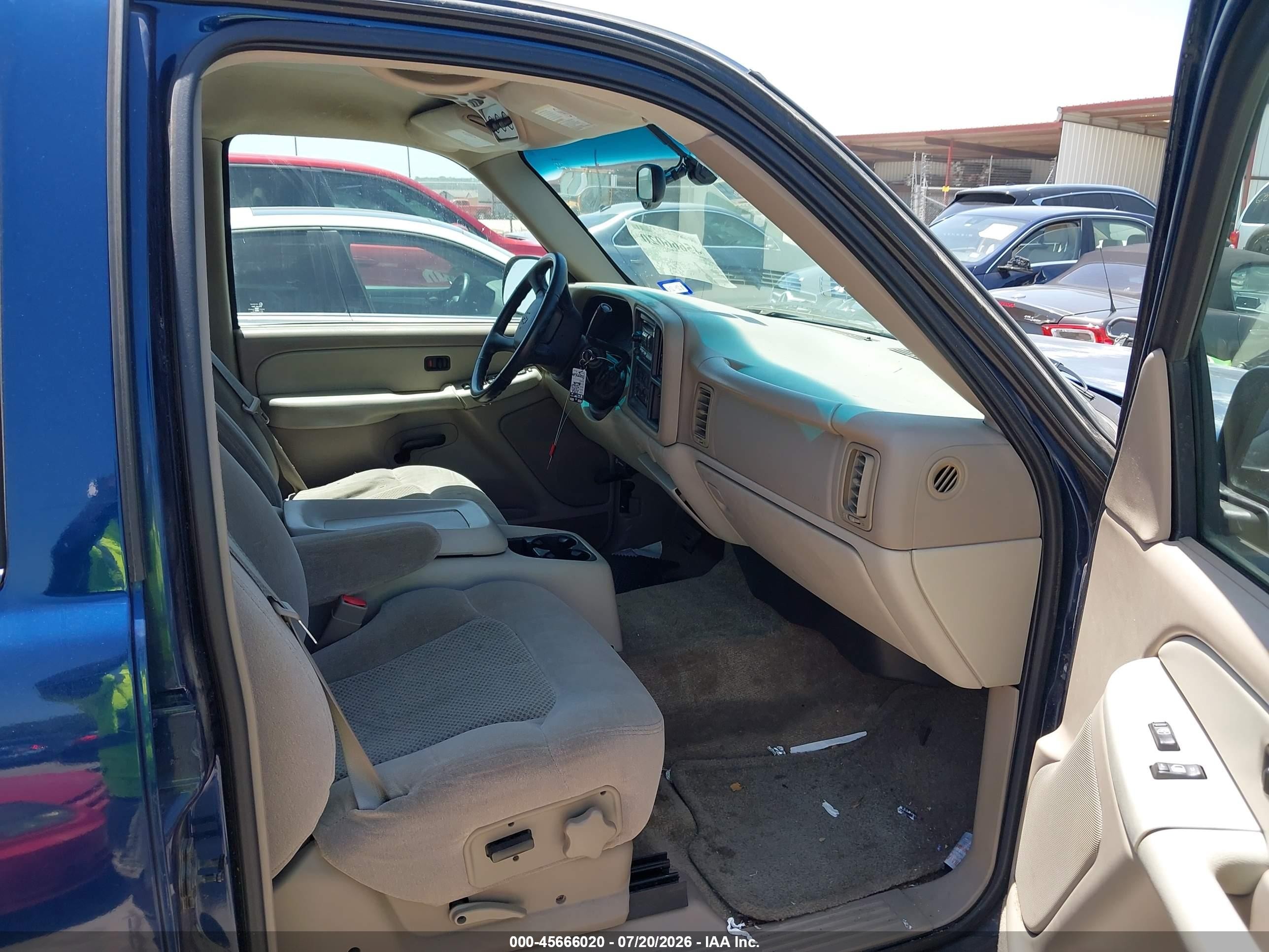 2002 Chevrolet Suburban 1500 Ls Blue vin: 1GNEC16Z22J155940
