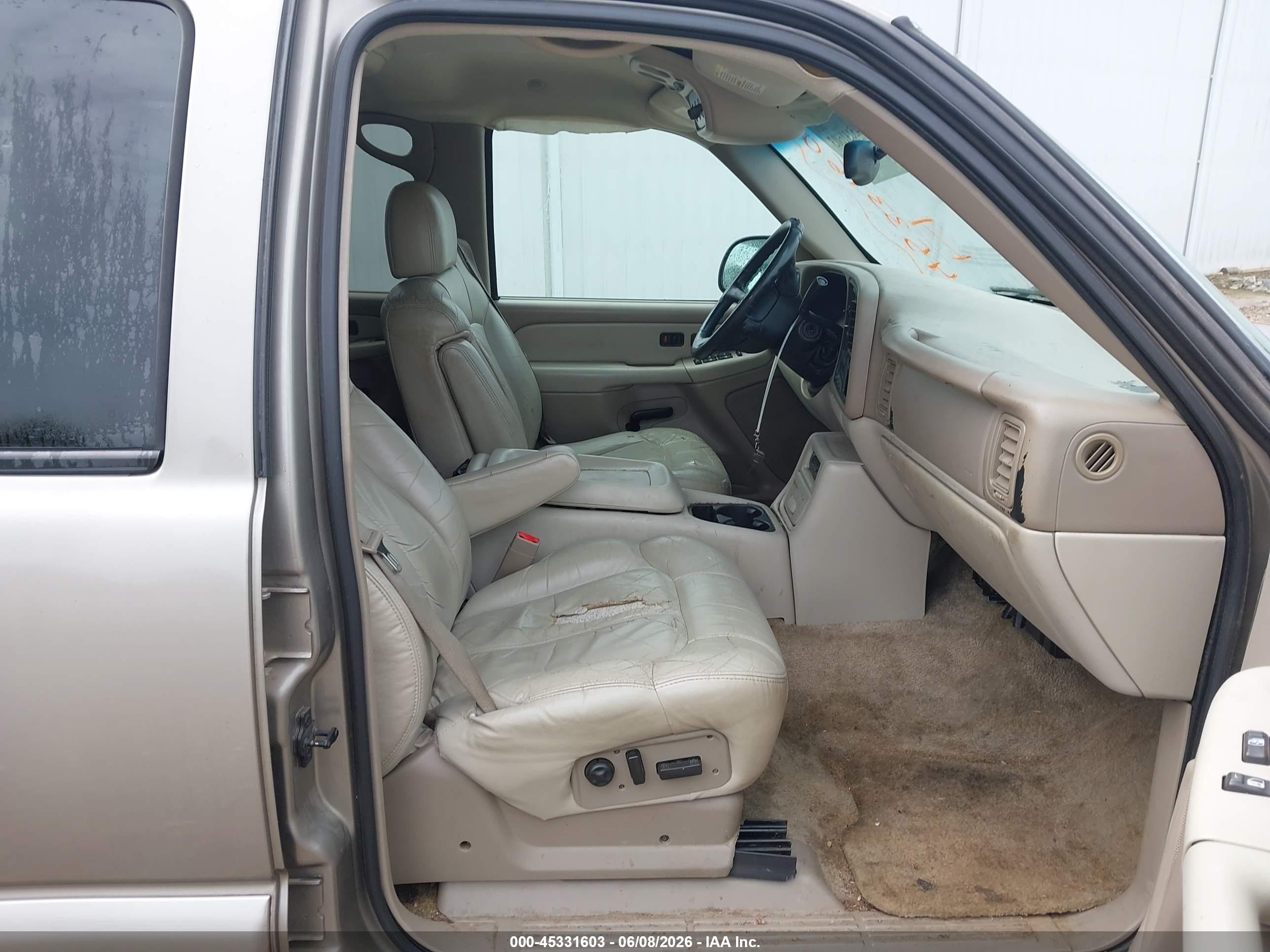 2002 Chevrolet Suburban 1500 Lt Tan vin: 1GNEC16Z22J228935