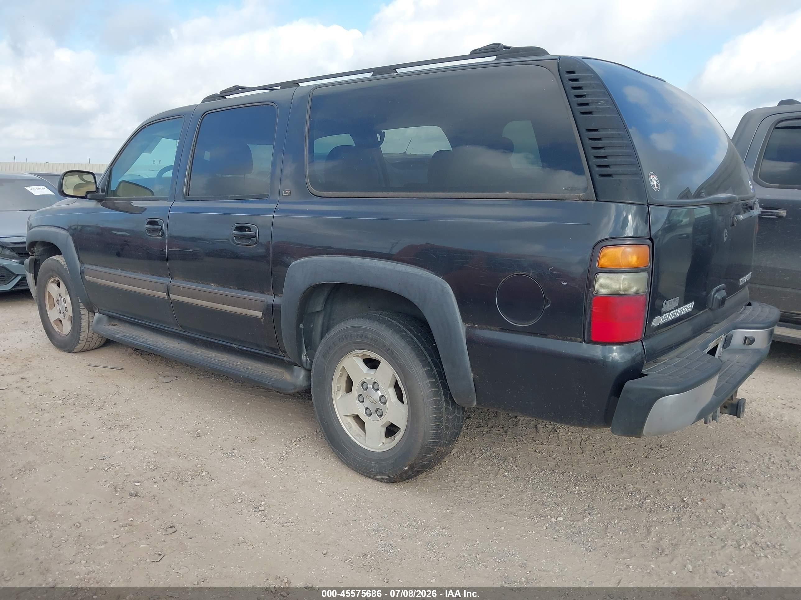 2004 Chevrolet Suburban 1500 Lt Gray vin: 1GNEC16Z24J261078