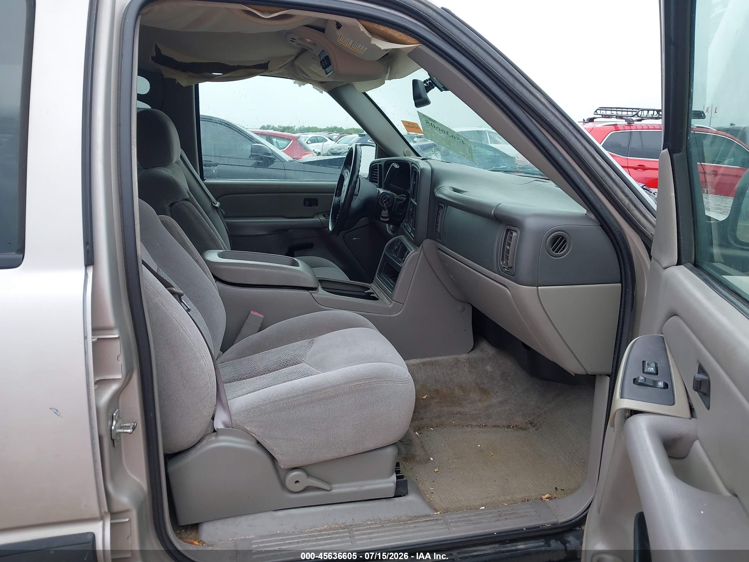 2005 Chevrolet Suburban 1500 Ls Бежевый vin: 1GNEC16Z25R145799