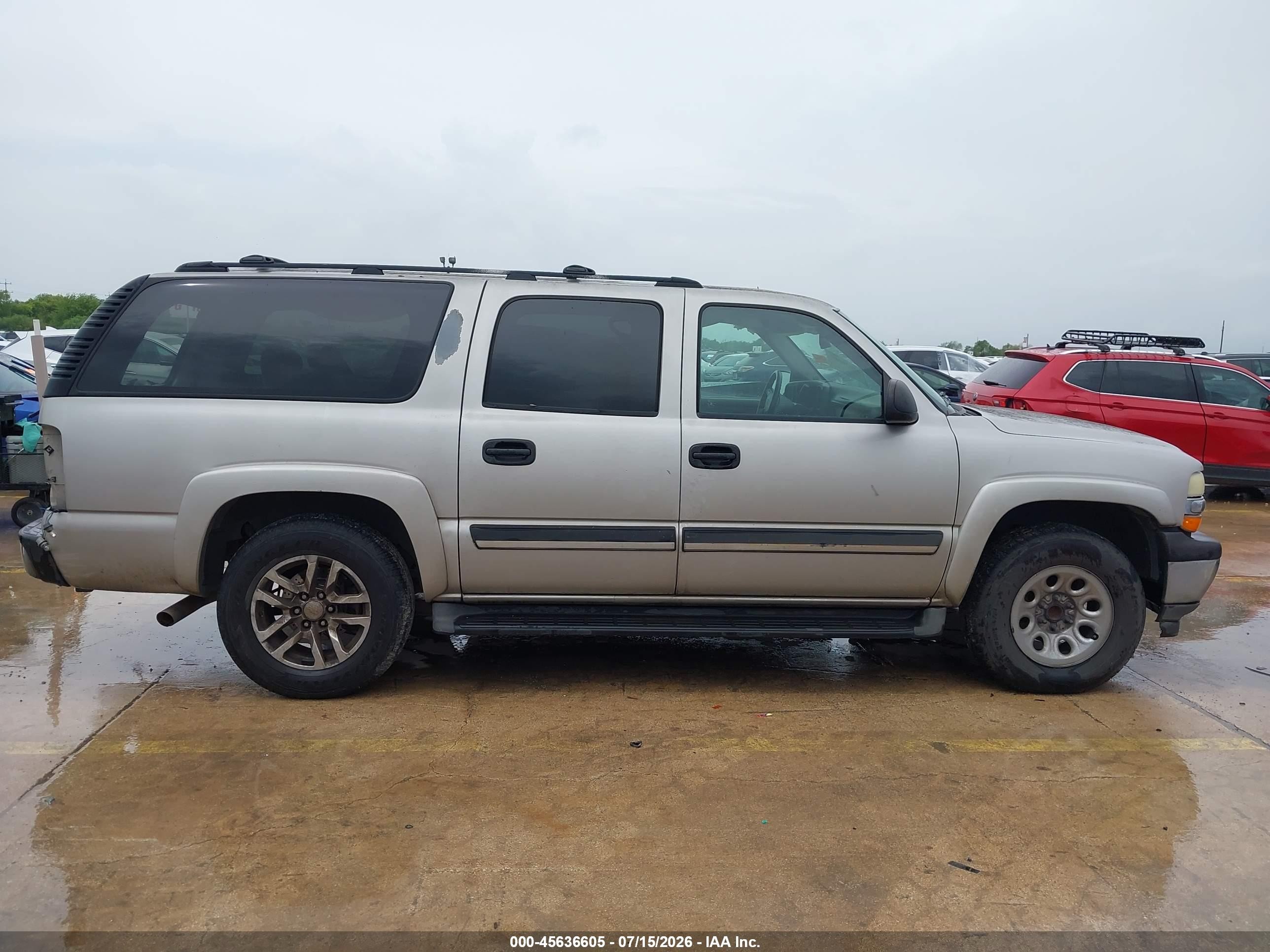 2005 Chevrolet Suburban 1500 Ls Бежевый vin: 1GNEC16Z25R145799