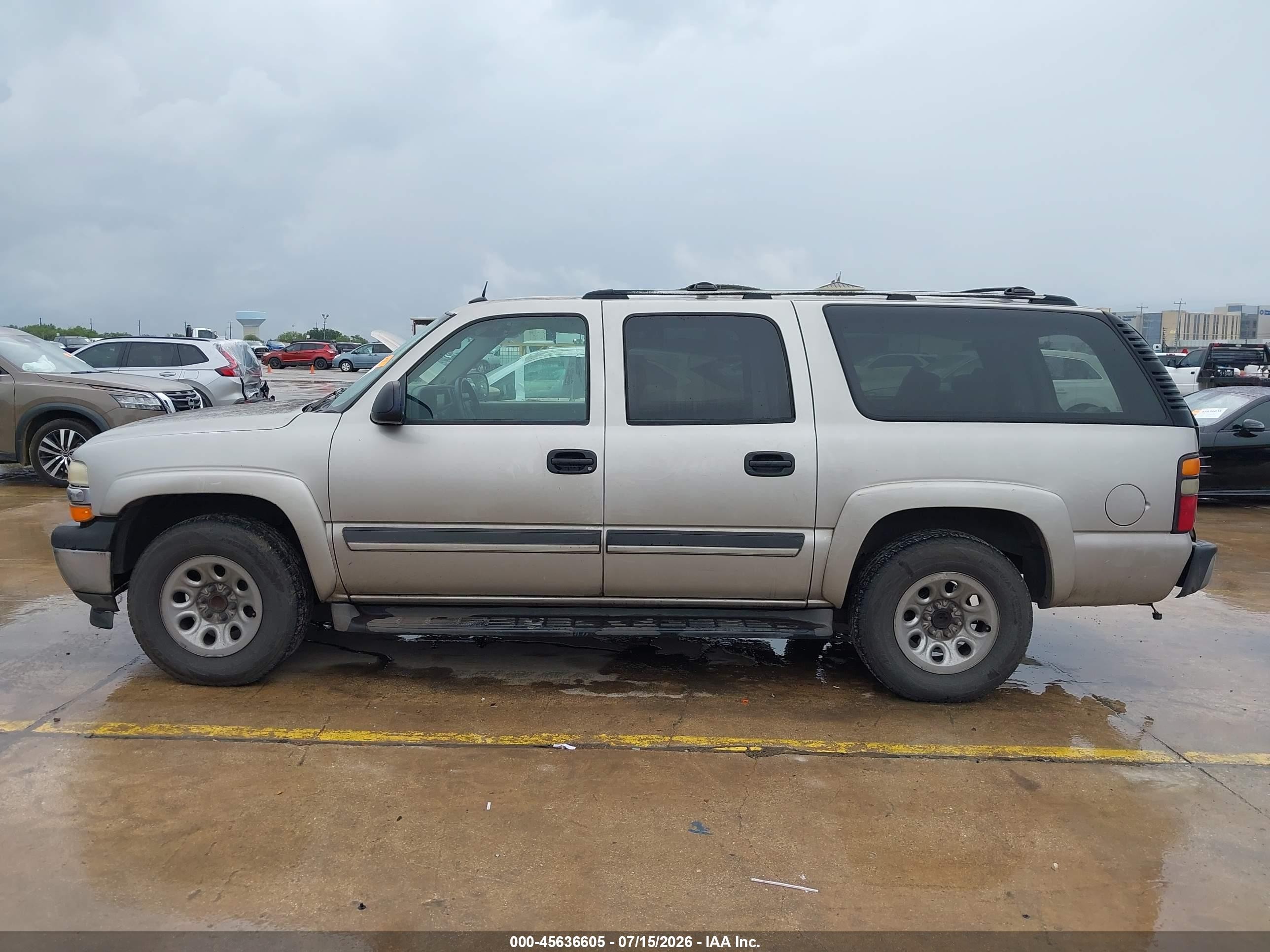 2005 Chevrolet Suburban 1500 Ls Бежевый vin: 1GNEC16Z25R145799