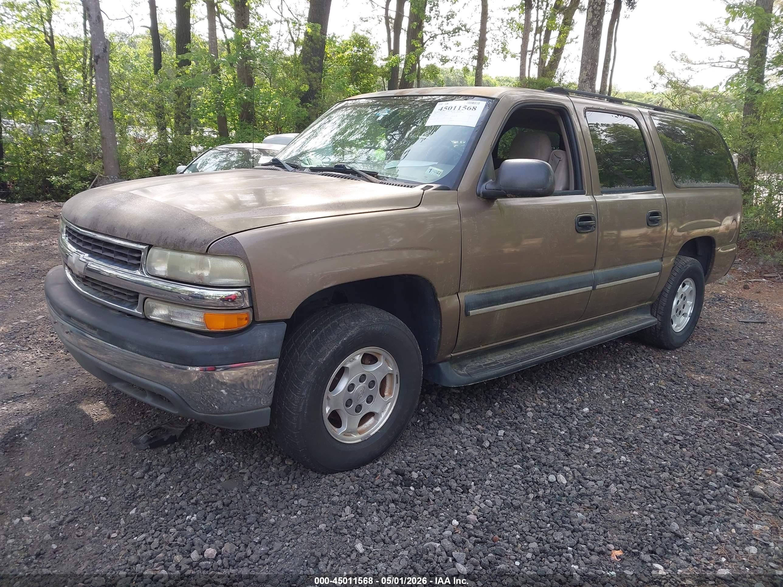 2004 Chevrolet Suburban 1500 Ls Gold vin: 1GNEC16Z34J118561