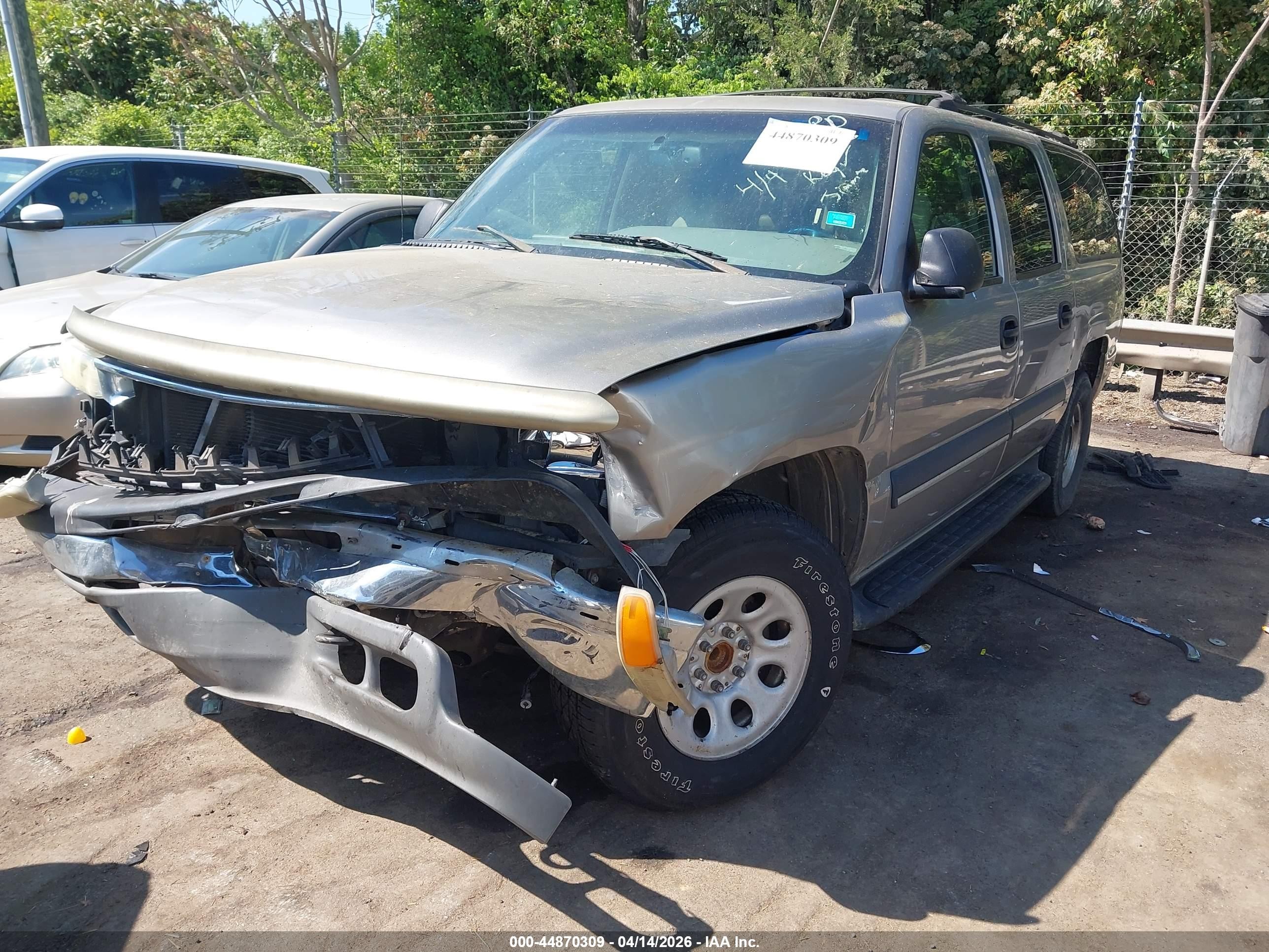 2002 Chevrolet Suburban 1500 Ls Beige vin: 1GNEC16Z42J299330