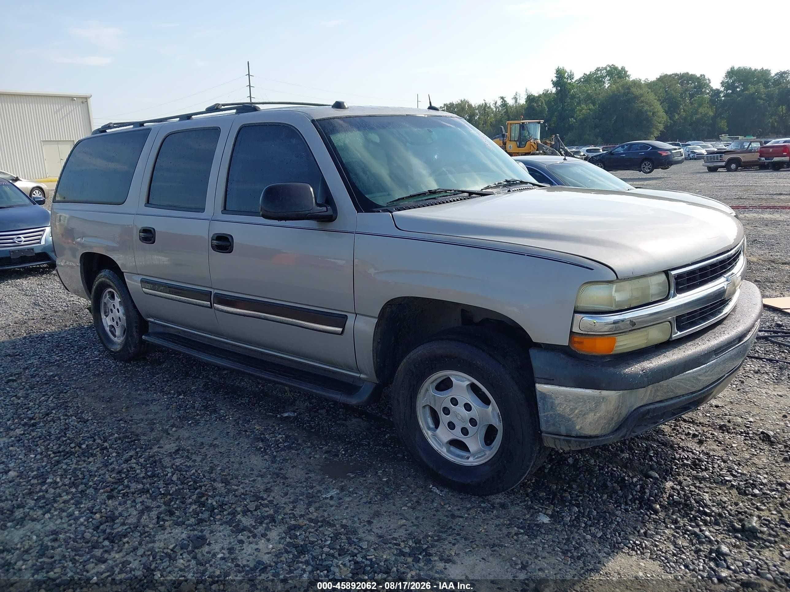 2005 Chevrolet Suburban 1500 Ls Gold vin: 1GNEC16Z45J190628