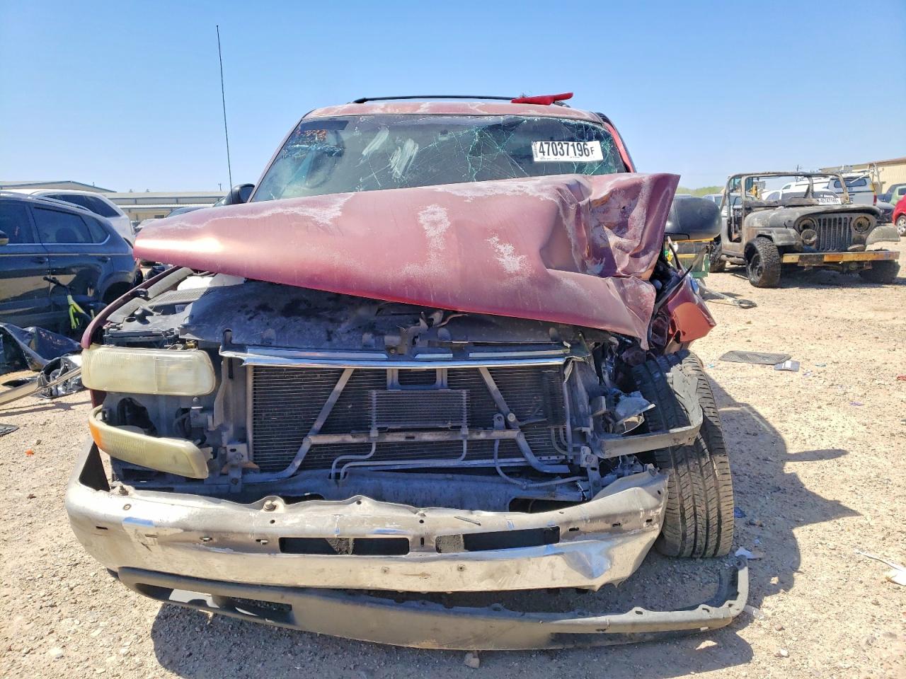 2002 Chevrolet Suburban C1500 Maroon vin: 1GNEC16Z52J151039