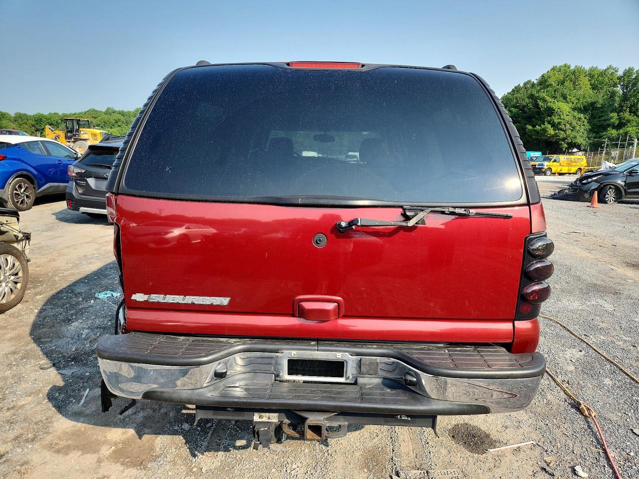 2003 Chevrolet Suburban C1500 Maroon vin: 1GNEC16Z53J245388