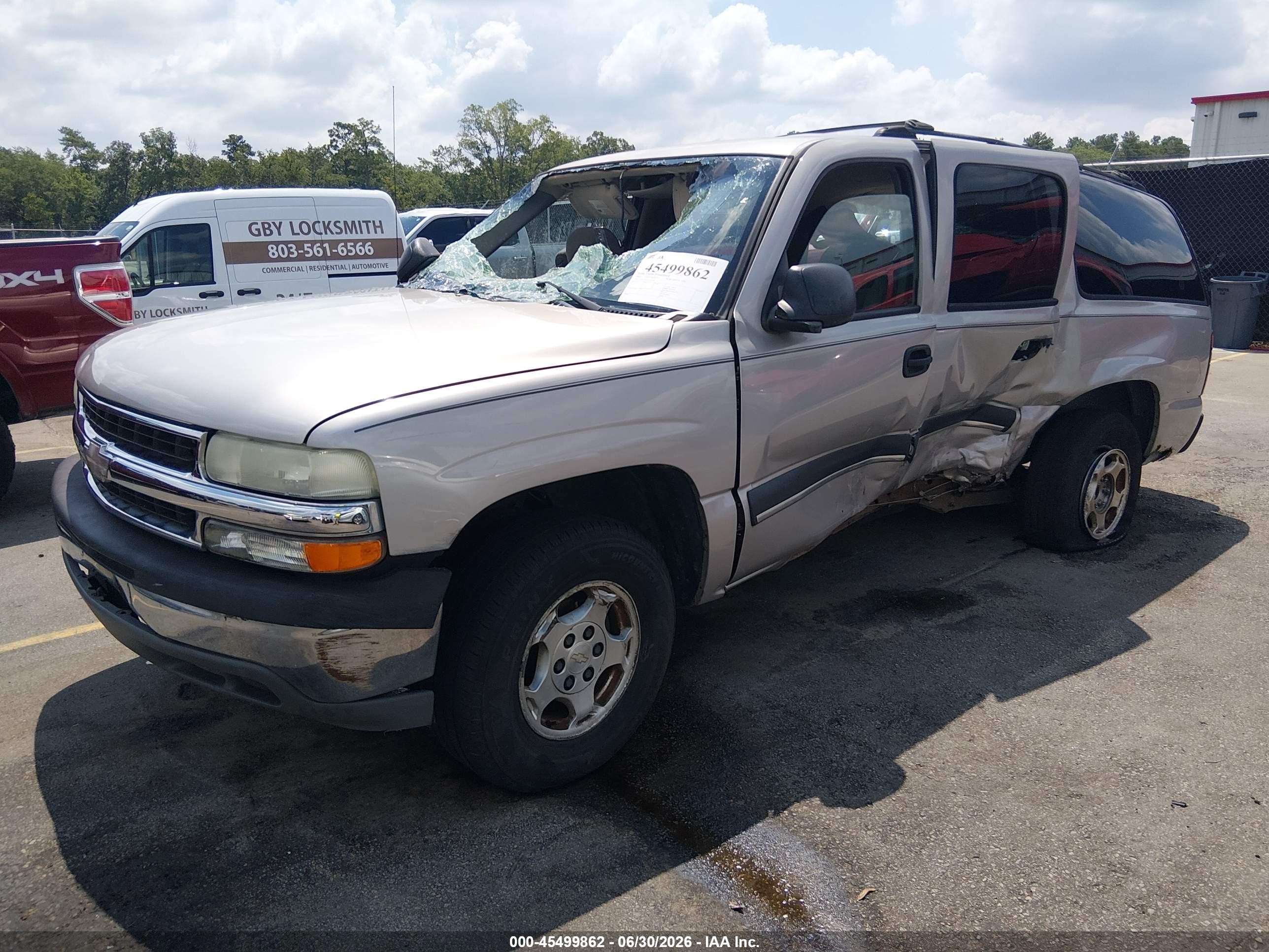 2004 Chevrolet Suburban 1500 Ls Beige vin: 1GNEC16Z54J124698
