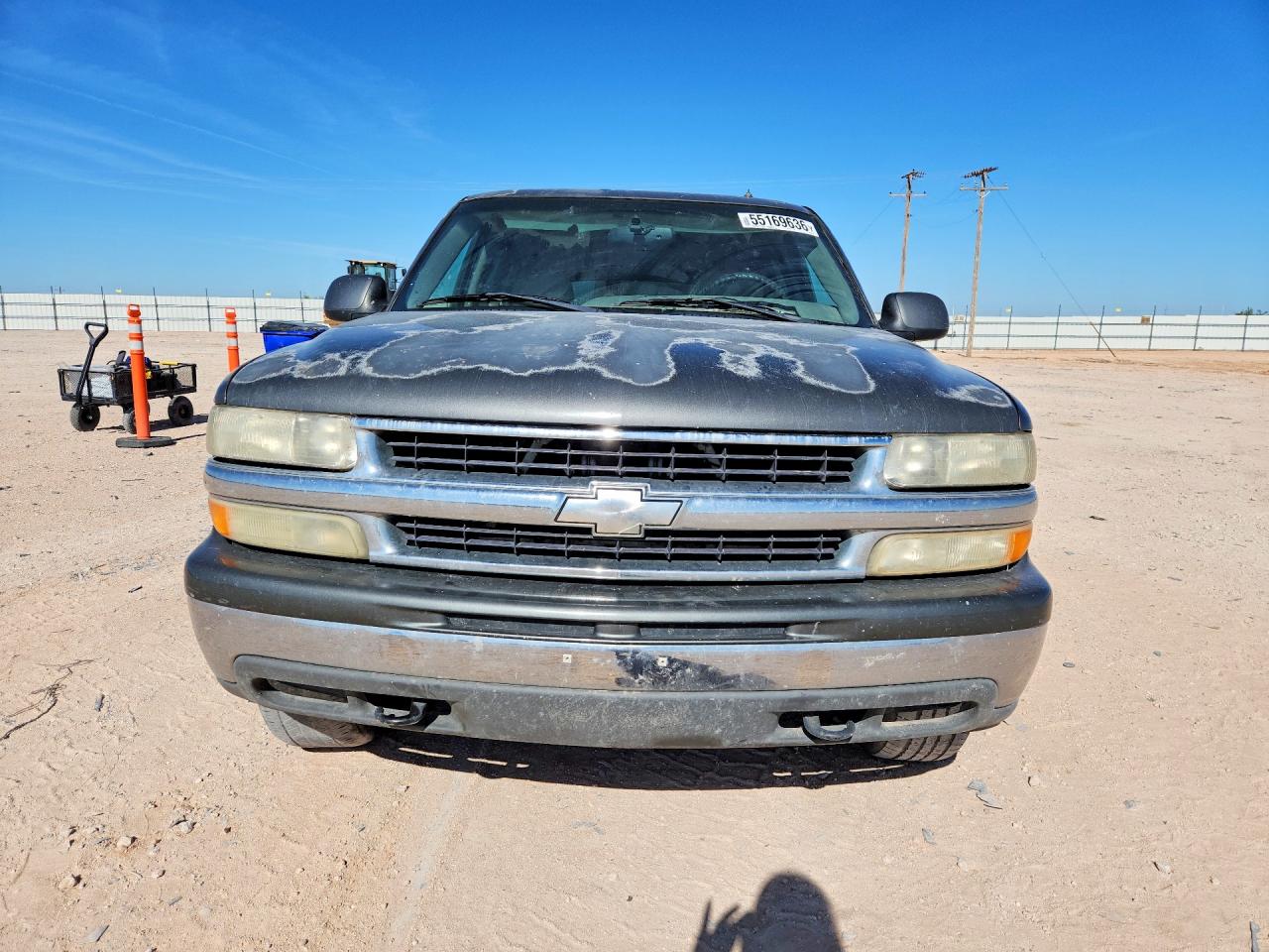 2002 Chevrolet Suburban Gray vin: 1GNEC16Z62J120429
