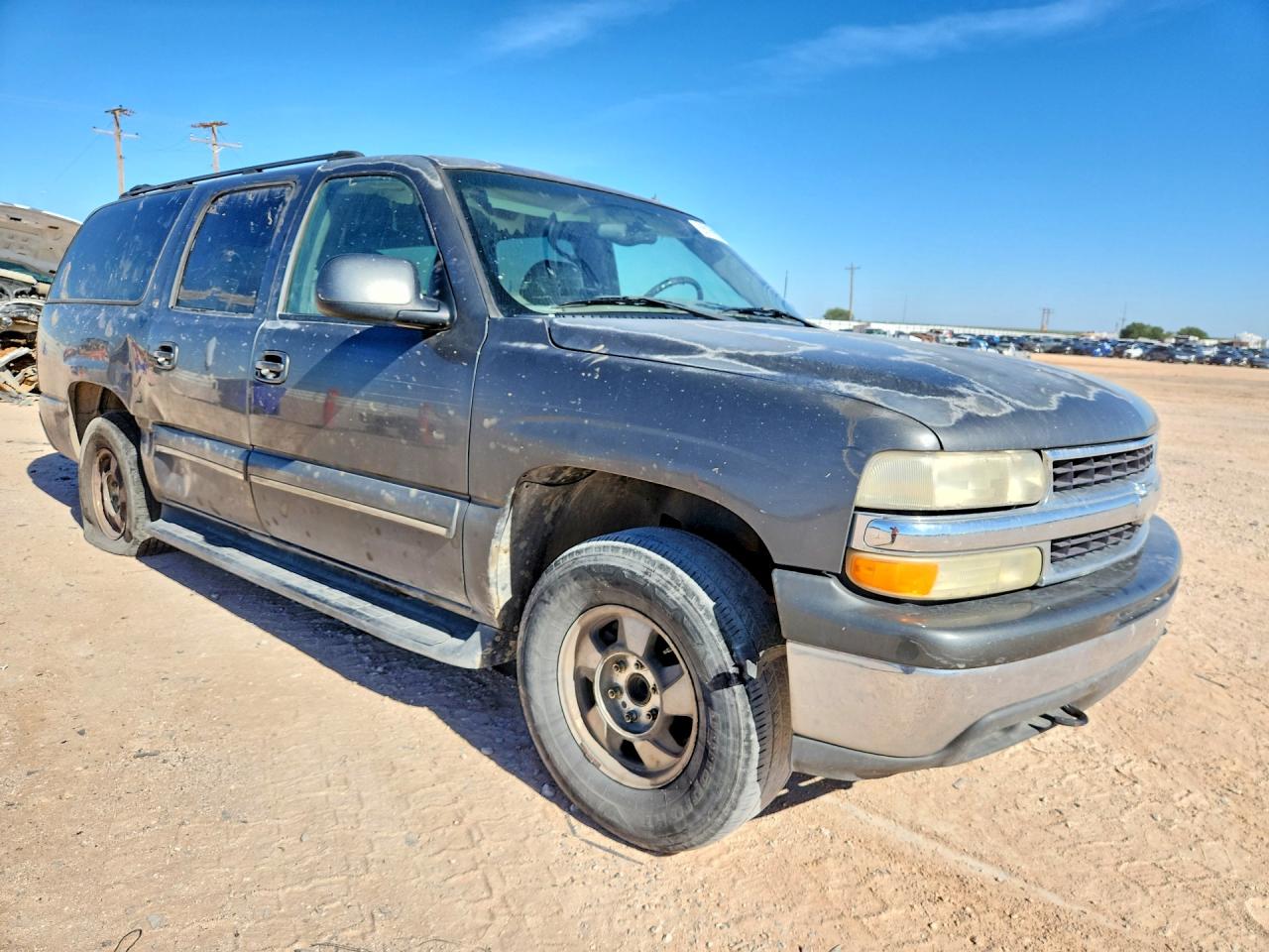 2002 Chevrolet Suburban Gray vin: 1GNEC16Z62J120429