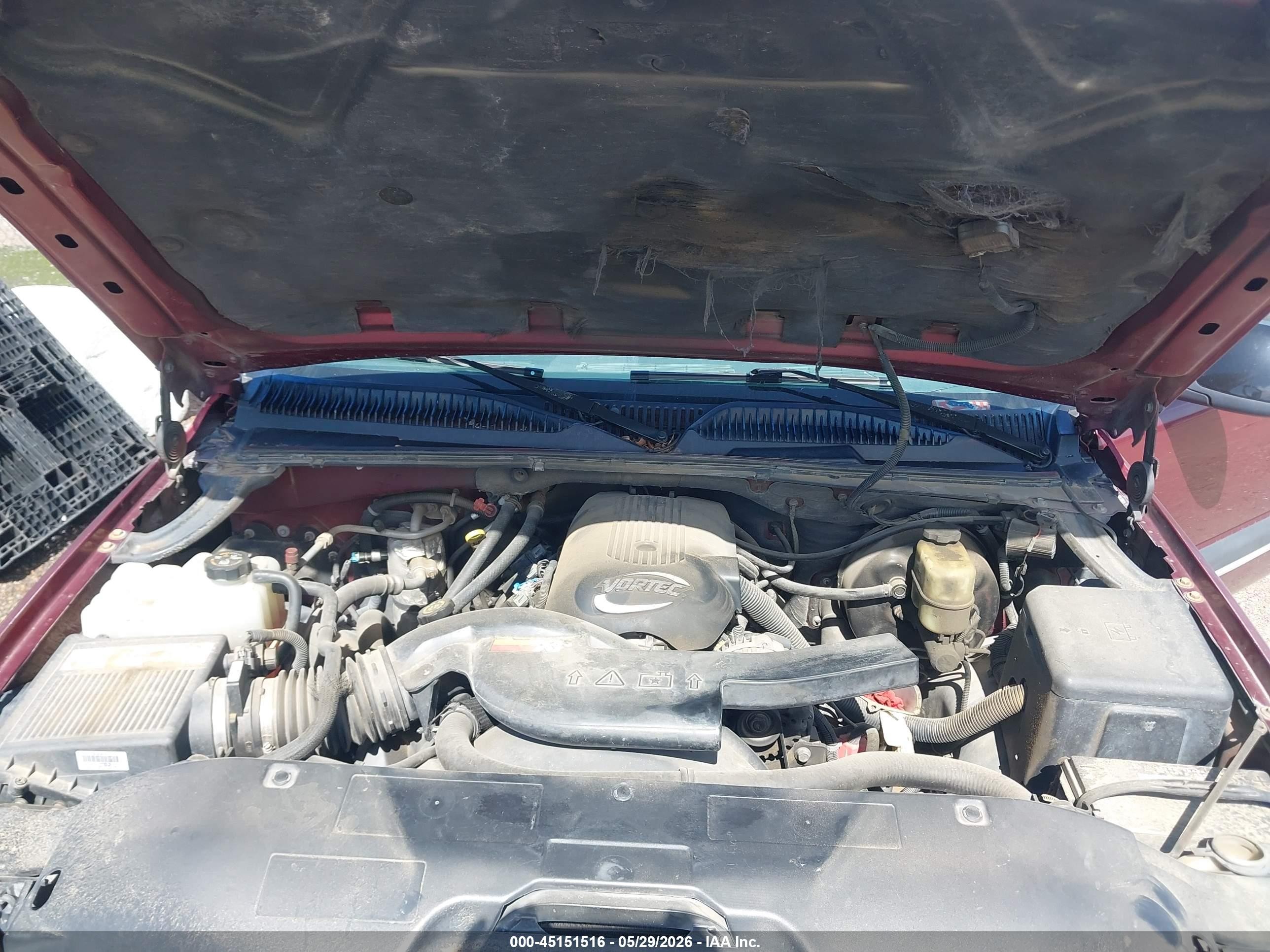 2002 Chevrolet Suburban 1500 Ls Бордовый vin: 1GNEC16Z62R319837