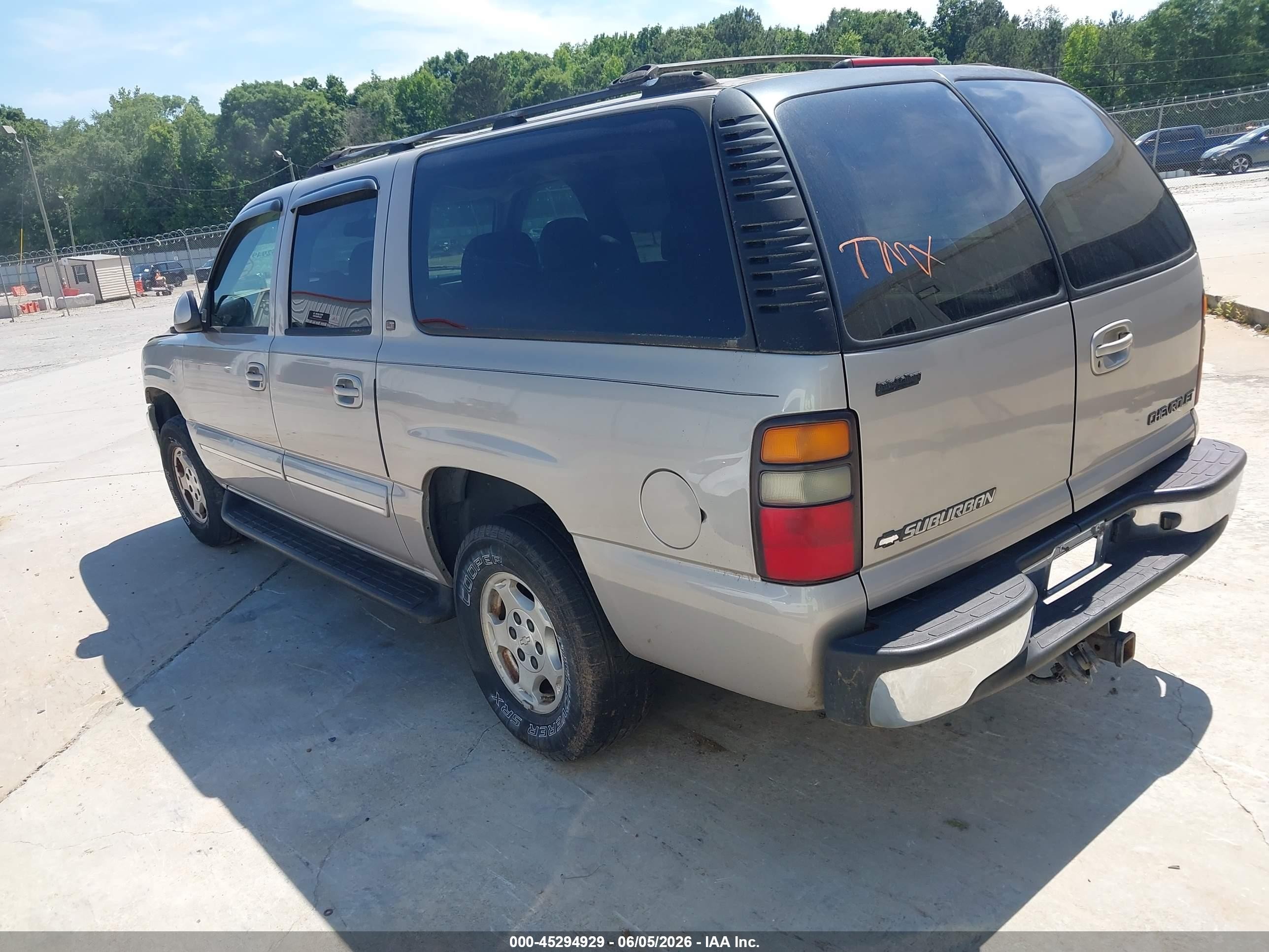 2004 Chevrolet Suburban 1500 Lt Champagne vin: 1GNEC16Z64J107599