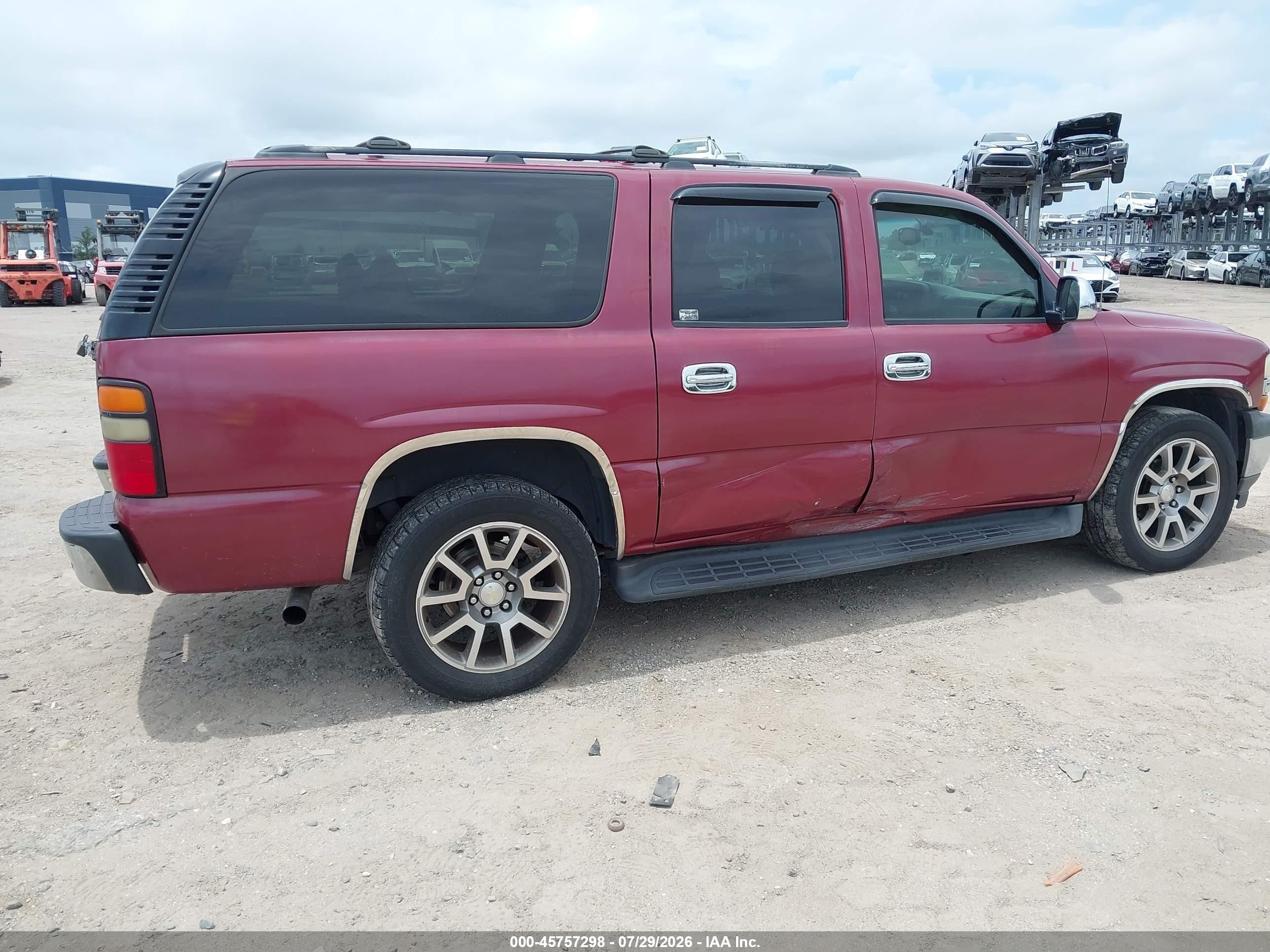2006 Chevrolet Suburban 1500 Ls Темно-бордовый vin: 1GNEC16Z66J154179