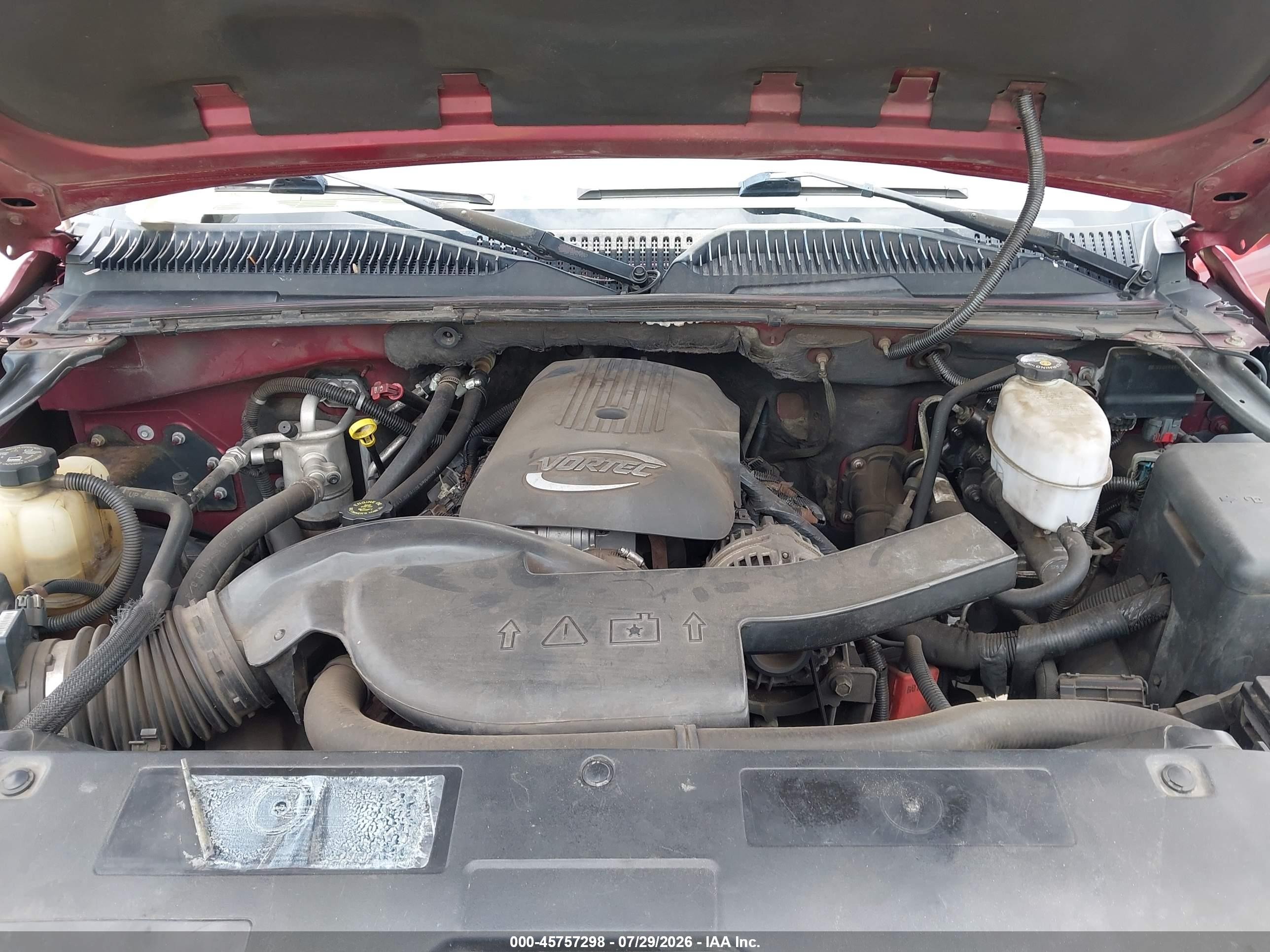 2006 Chevrolet Suburban 1500 Ls Темно-бордовый vin: 1GNEC16Z66J154179