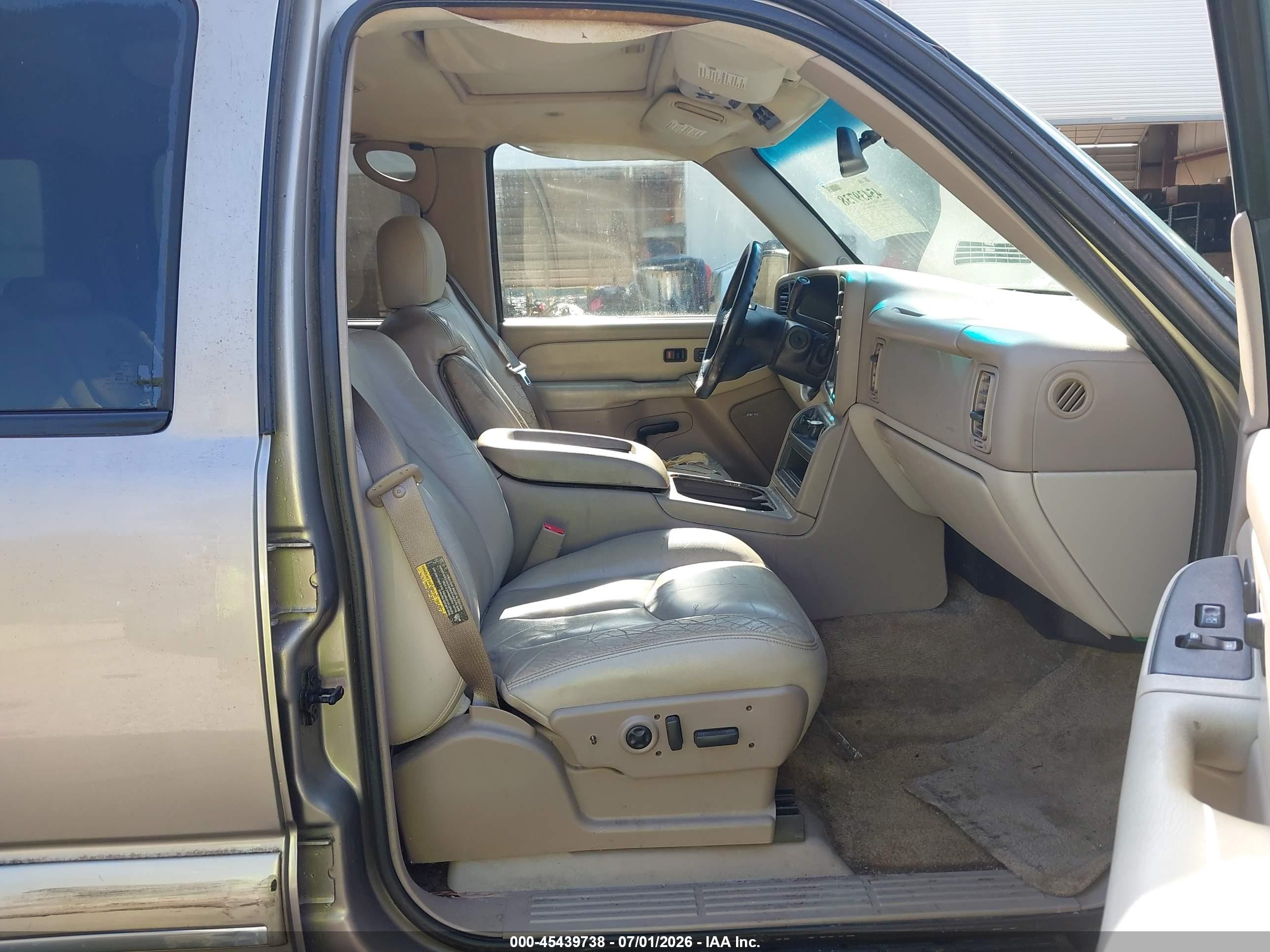 2003 Chevrolet Suburban 1500 Lt Tan vin: 1GNEC16Z73J131490