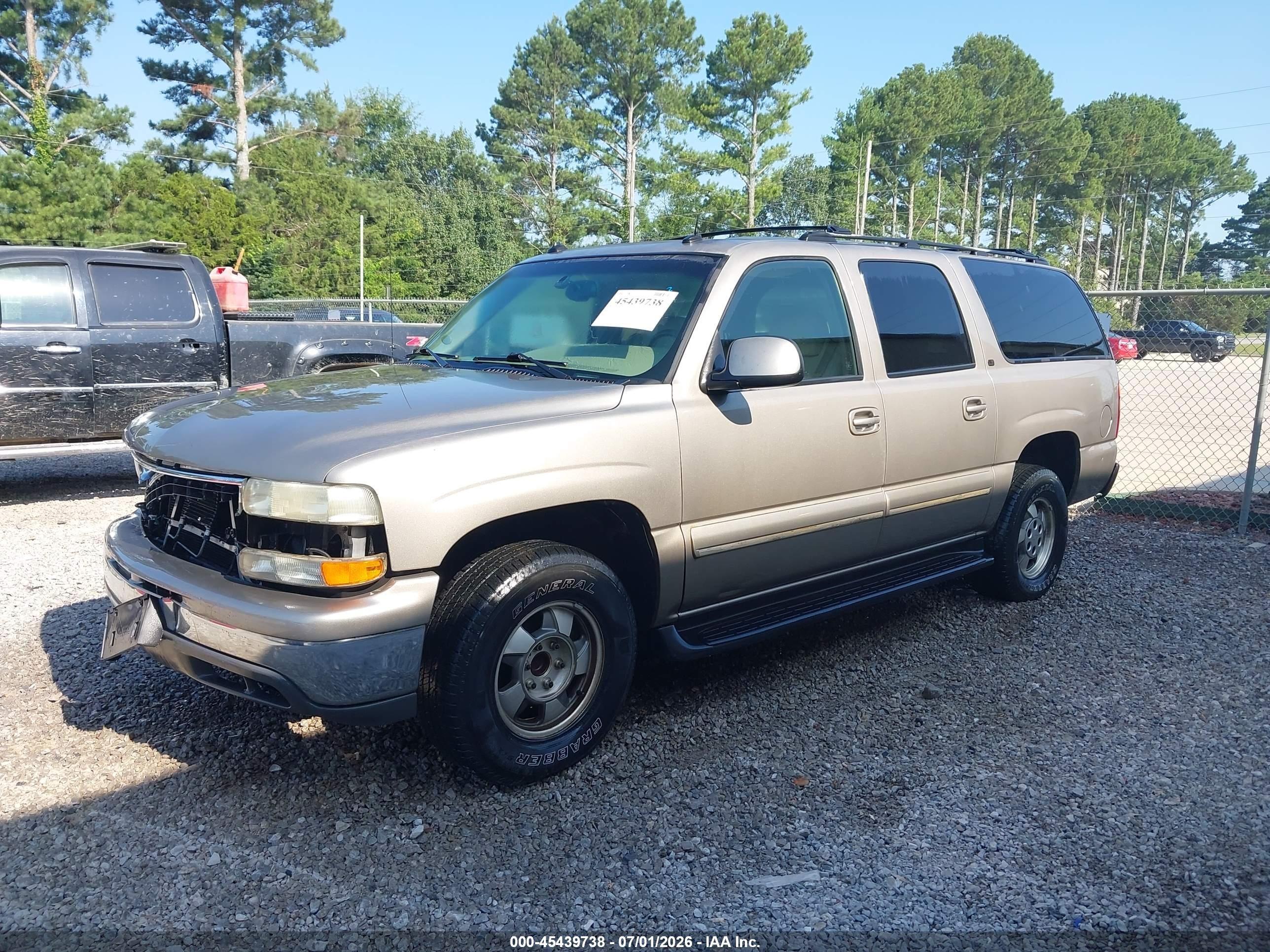 2003 Chevrolet Suburban 1500 Lt Tan vin: 1GNEC16Z73J131490
