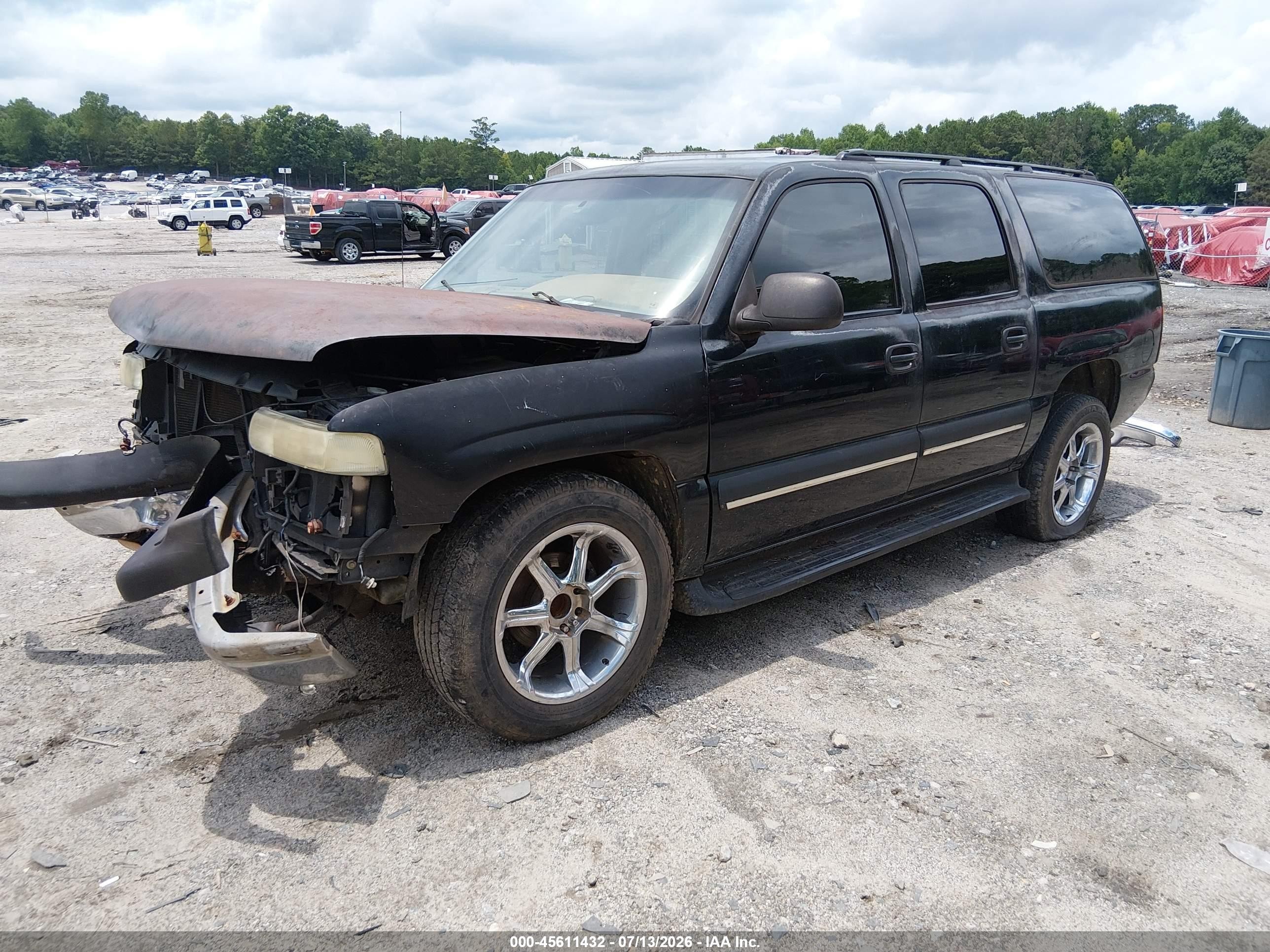 2003 Chevrolet Suburban 1500 Ls Черный vin: 1GNEC16Z73J240340