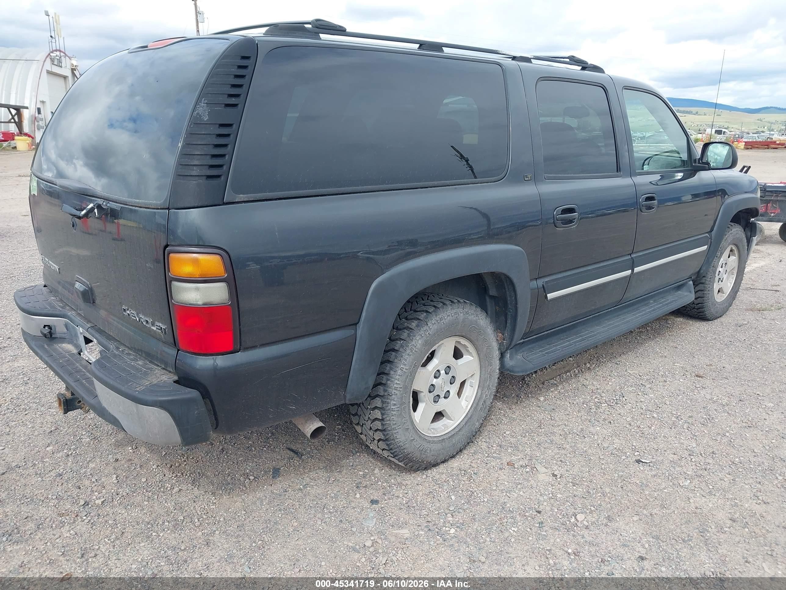 2005 Chevrolet Suburban 1500 Lt Gray vin: 1GNEC16Z75J157980
