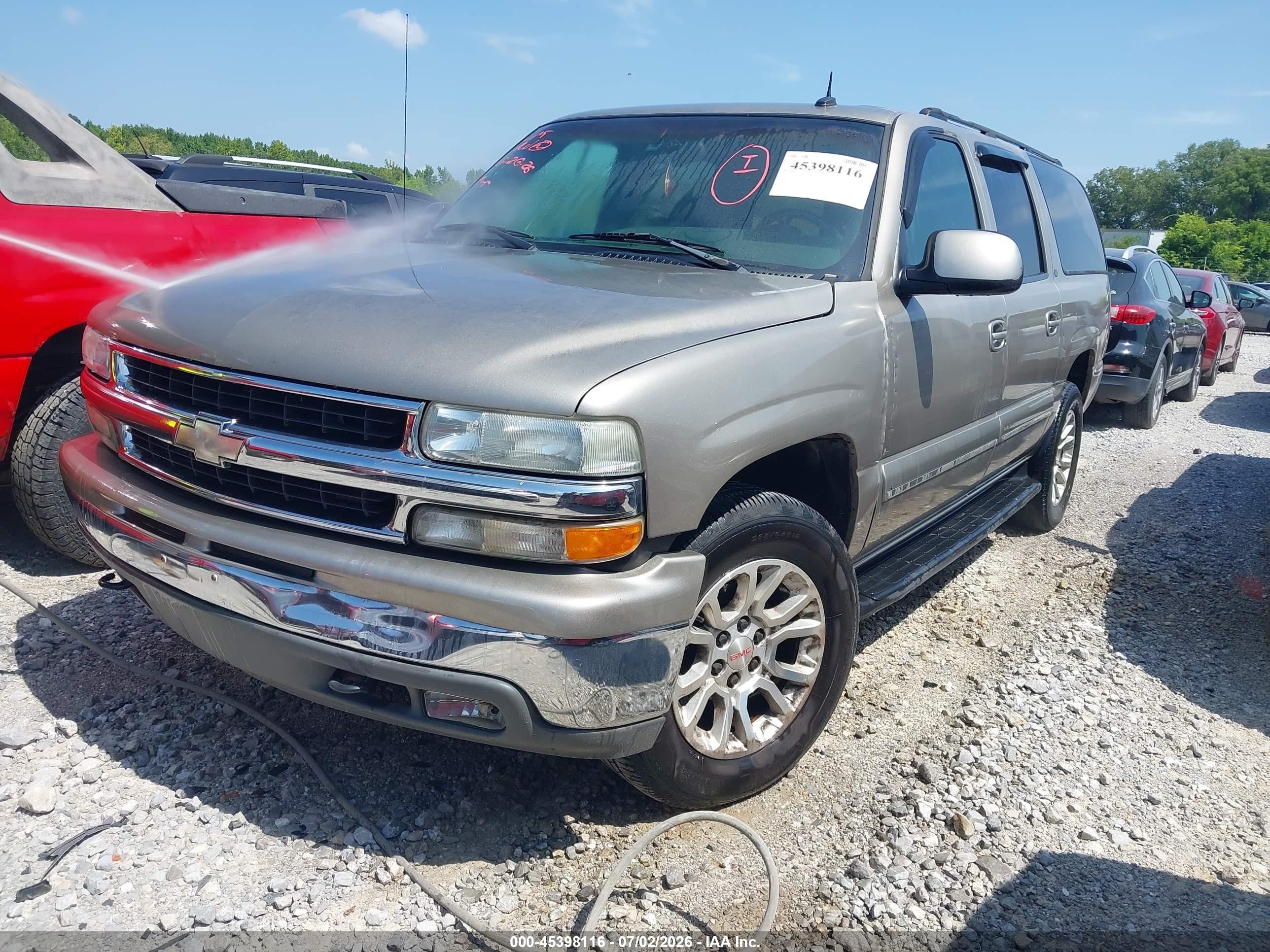 2002 Chevrolet Suburban 1500 Lt Brown vin: 1GNEC16Z82J307008