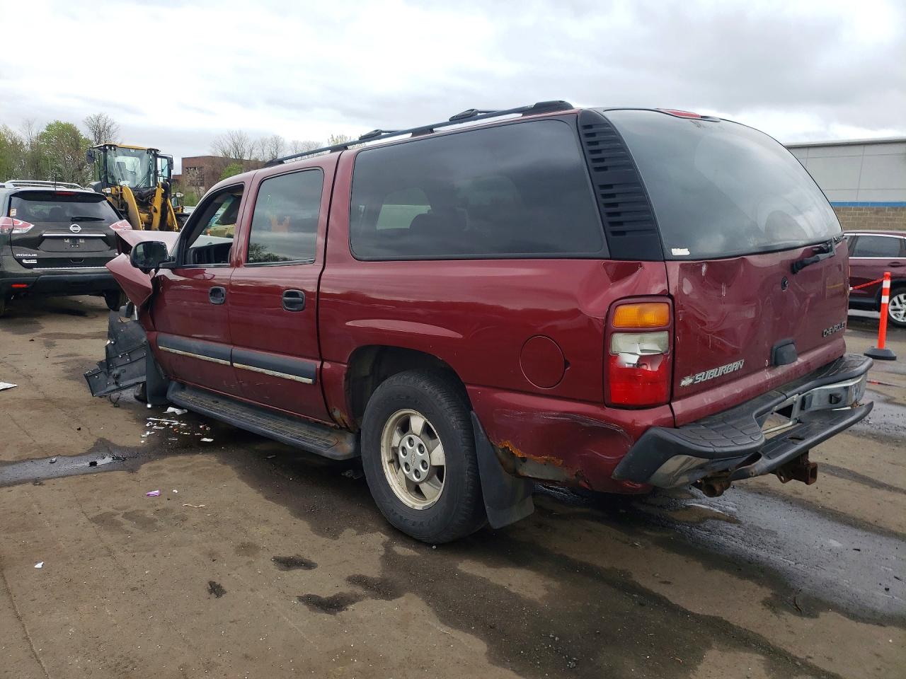 2003 Chevrolet Suburban C1500 Red vin: 1GNEC16Z83J166846