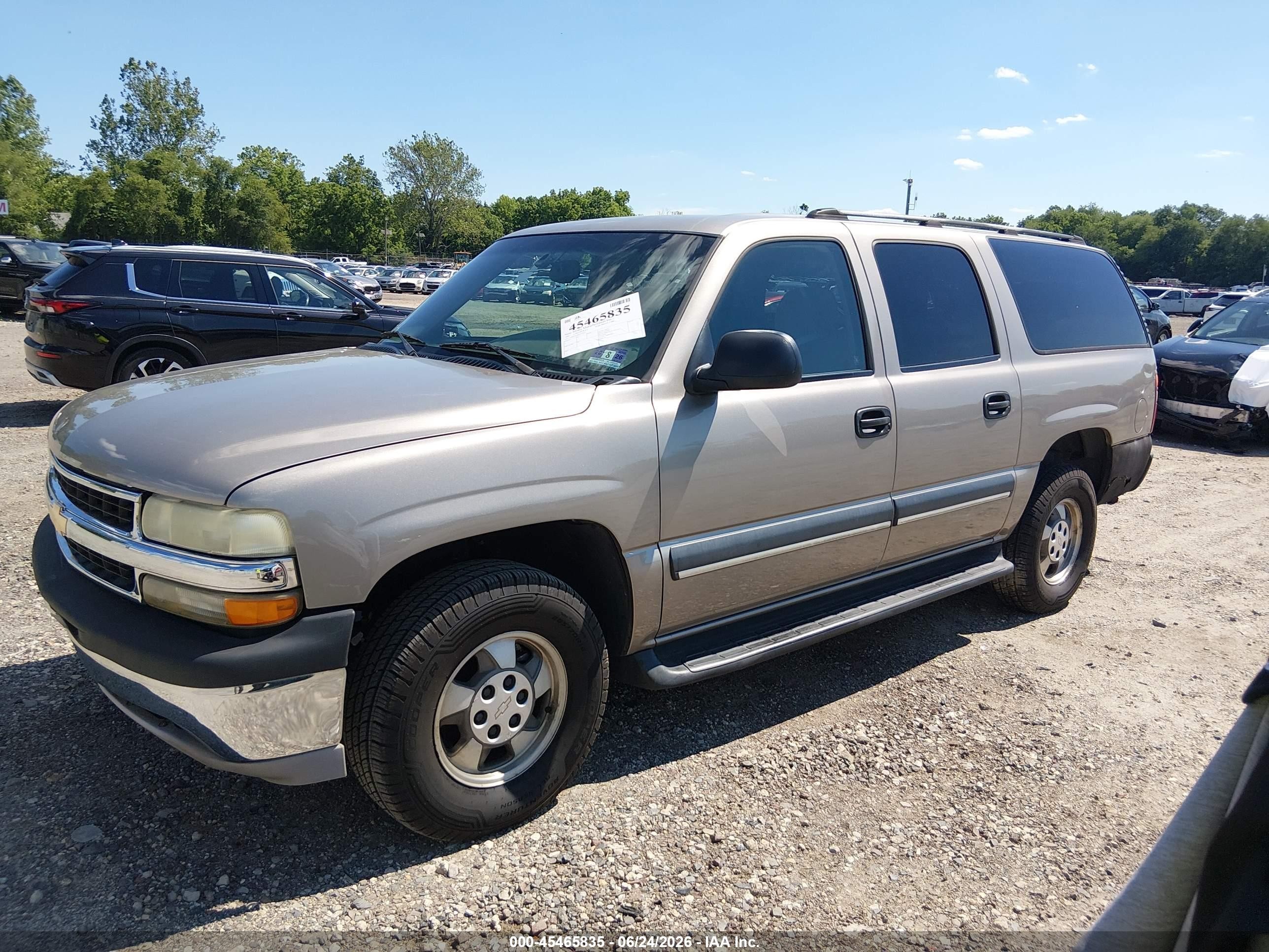 2003 Chevrolet Suburban 1500 Ls Beige vin: 1GNEC16Z83J277400